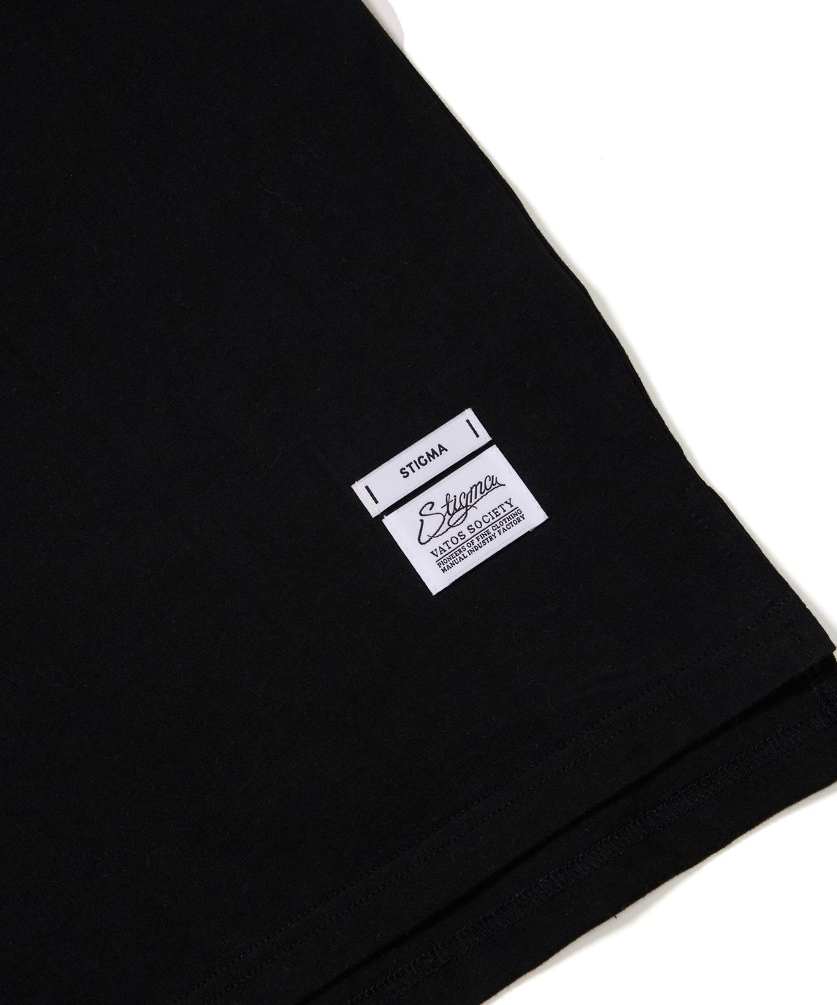 스티그마(STIGMA) STGM Logo Oversized Short Sleeves T-Shirts Black