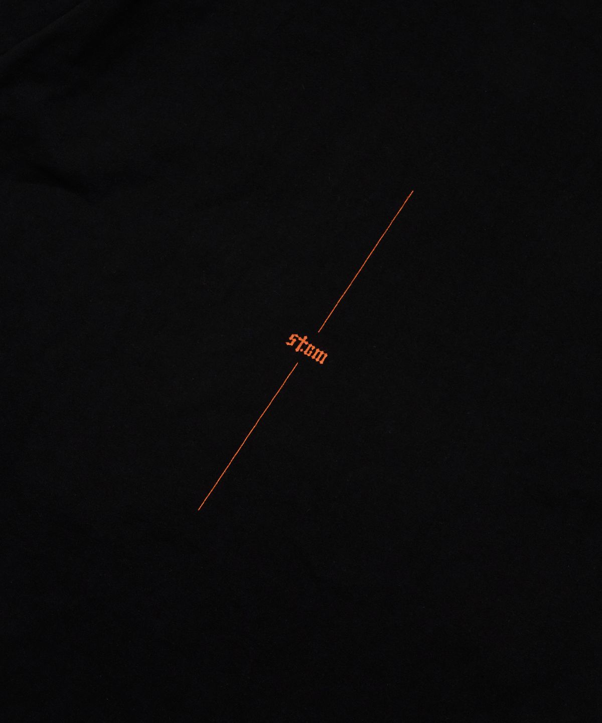 스티그마(STIGMA) STGM Logo Oversized Short Sleeves T-Shirts Black