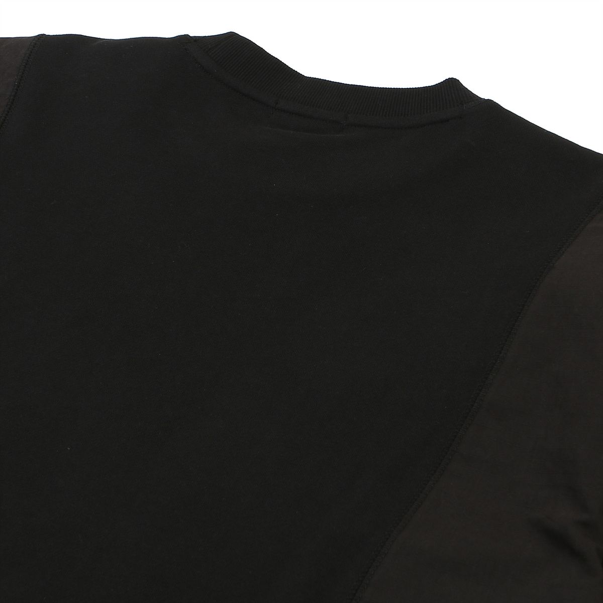 펜필드(PENFIELD) CN MIXED HALF SWEAT SHIRT BLACK_FQ2KT89U