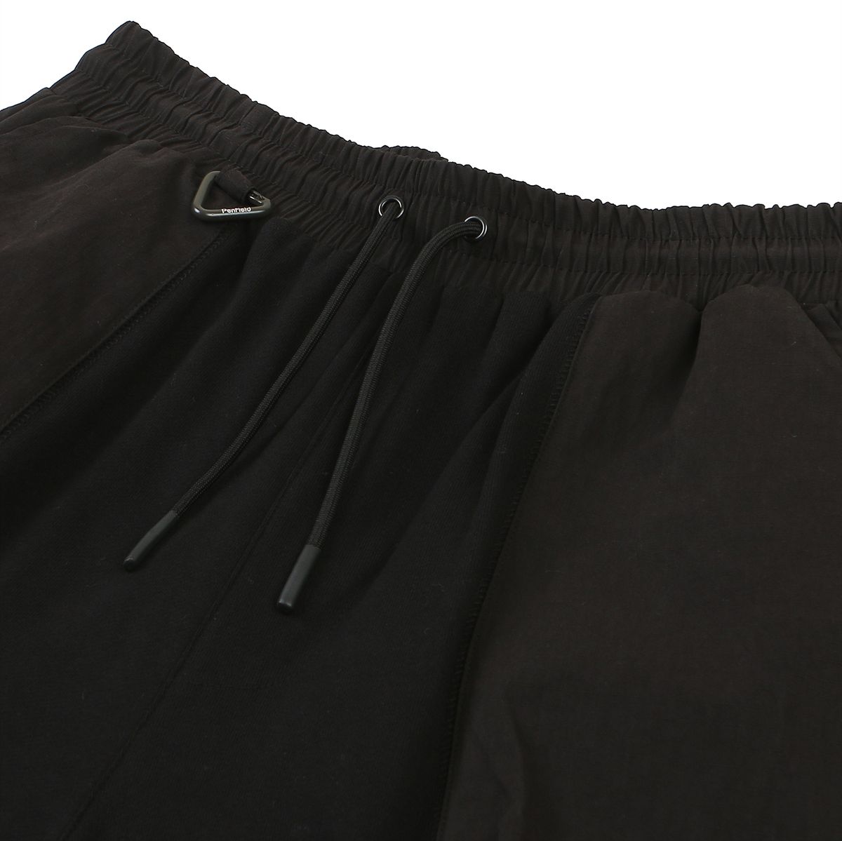 펜필드(PENFIELD) CN MIXED HALF SWEAT PANTS BLACK_FQ2WP89U