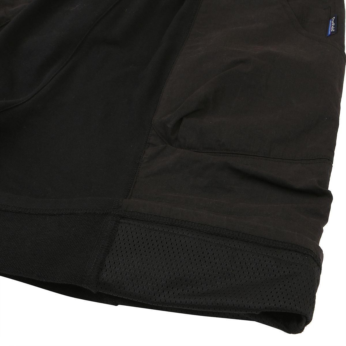 펜필드(PENFIELD) CN MIXED HALF SWEAT PANTS BLACK_FQ2WP89U