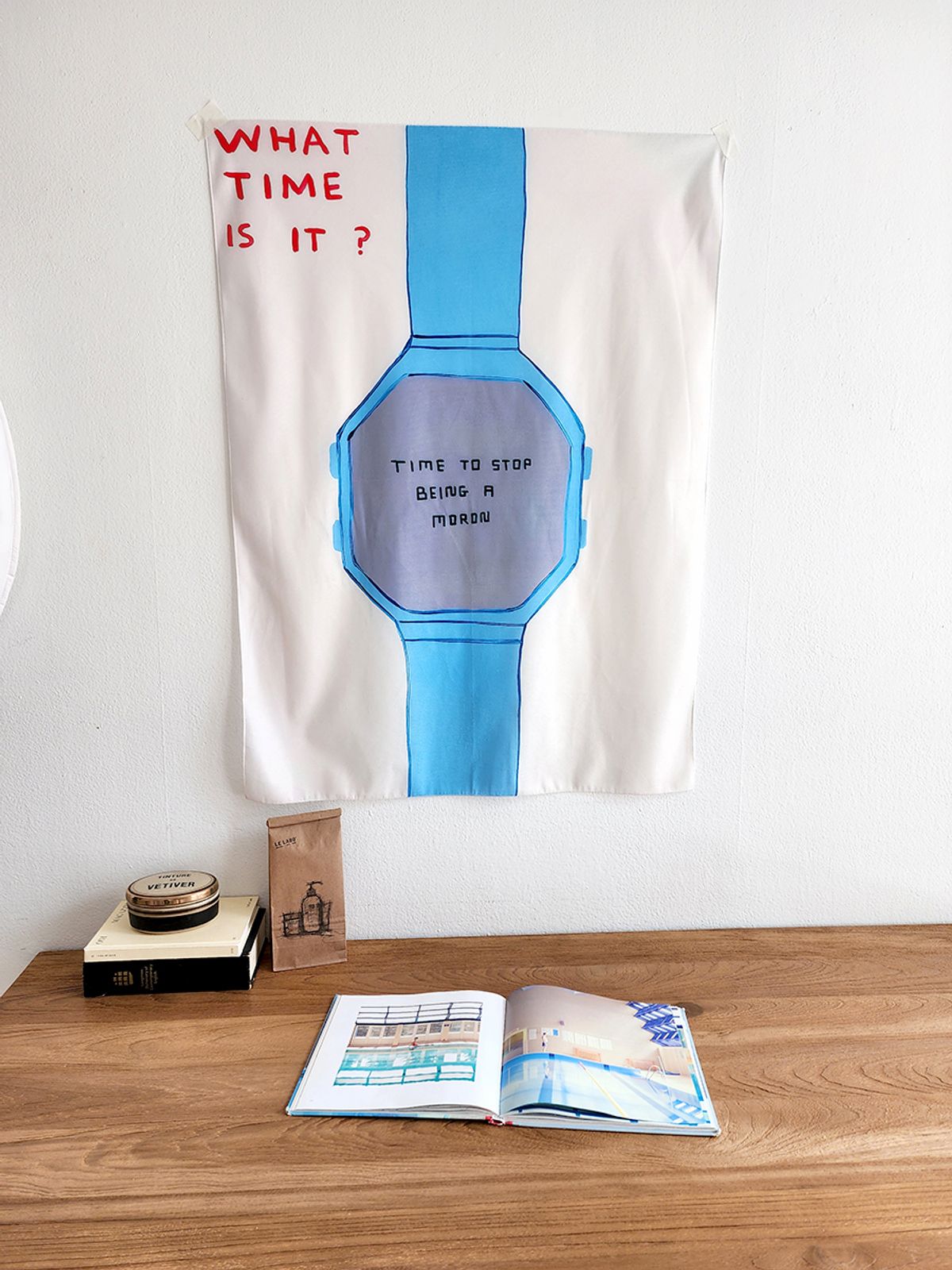 블랑쉬하우스(BLANCHE HOUSE) Watch 패브릭 포스터  바란스 73x95