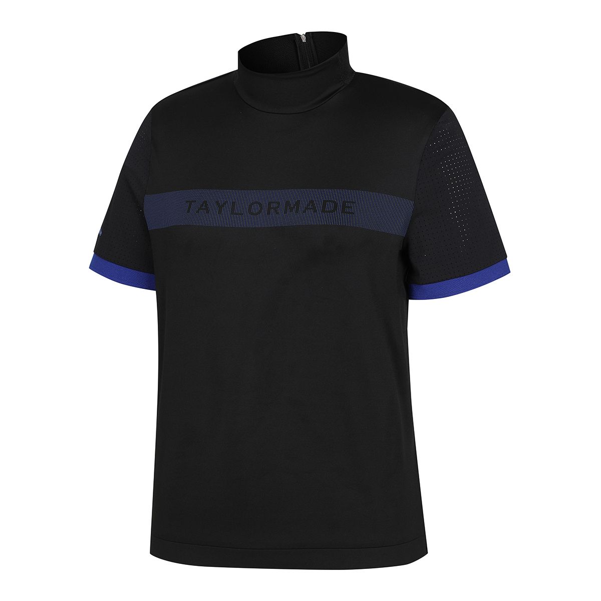 테일러메이드 어패럴(TAYLORMADE APPAREL) 여성 빅로고 펀칭 하이넥 반팔 티셔츠 TTN-62HG43-199