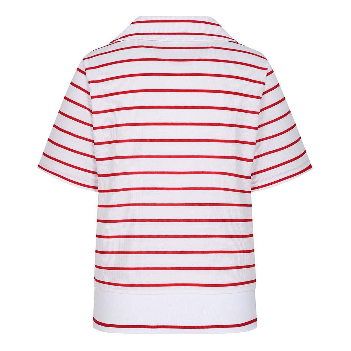 테일러메이드 어패럴(TAYLORMADE APPAREL) 여성 스트라이프 카라 반팔 티셔츠 T8031TN6344-500