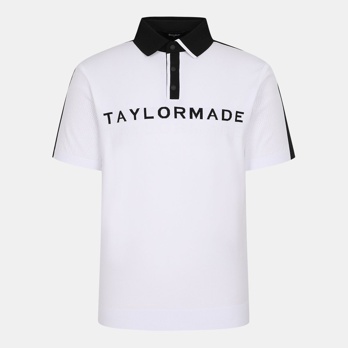 테일러메이드 어패럴(TAYLORMADE APPAREL) 남성 니트 하이브리드 반팔 티셔츠 TTN-21HG48-199