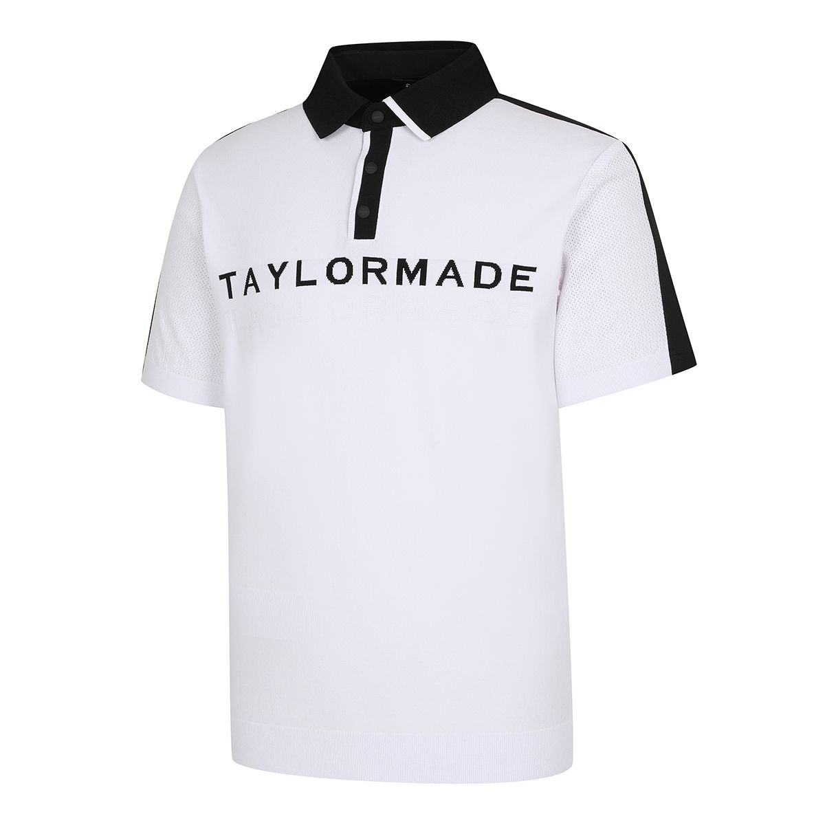 테일러메이드 어패럴(TAYLORMADE APPAREL) 남성 니트 하이브리드 반팔 티셔츠 TTN-21HG48-199