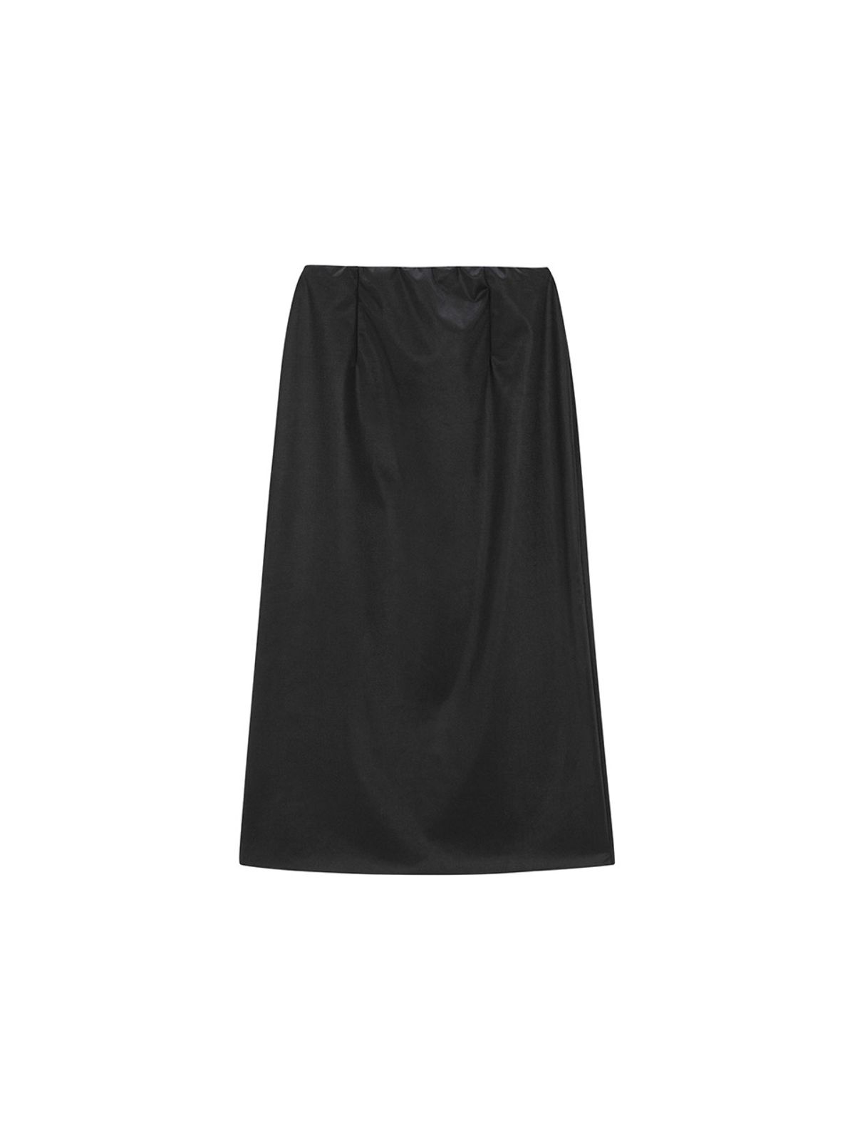 샐러드바구니(SALAD BAGUNI) Pencil Midi Skirt - black