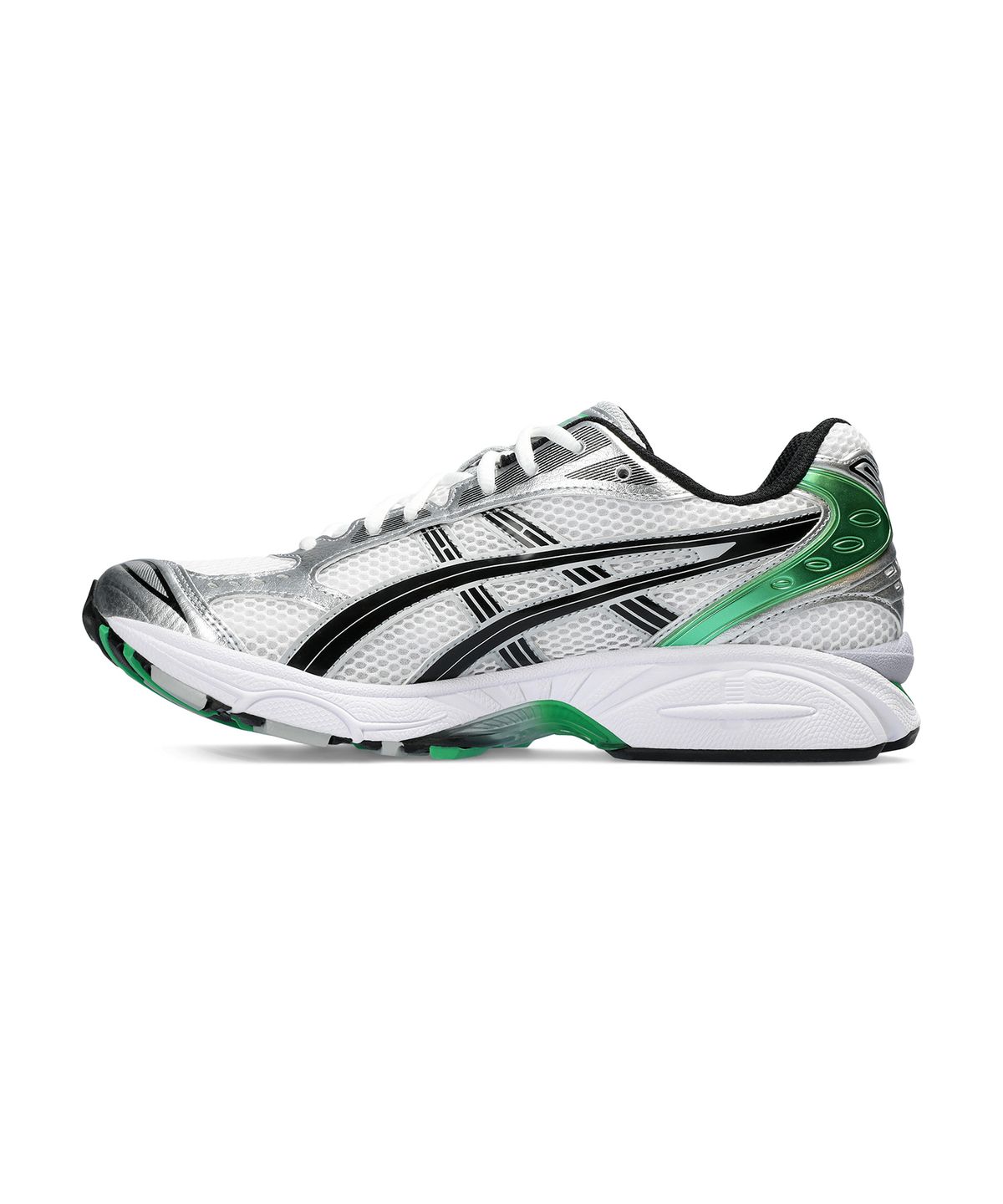 아식스(ASICS) 젤-카야노 14 - 화이트:말라카이트 그린 / 1201A019-110