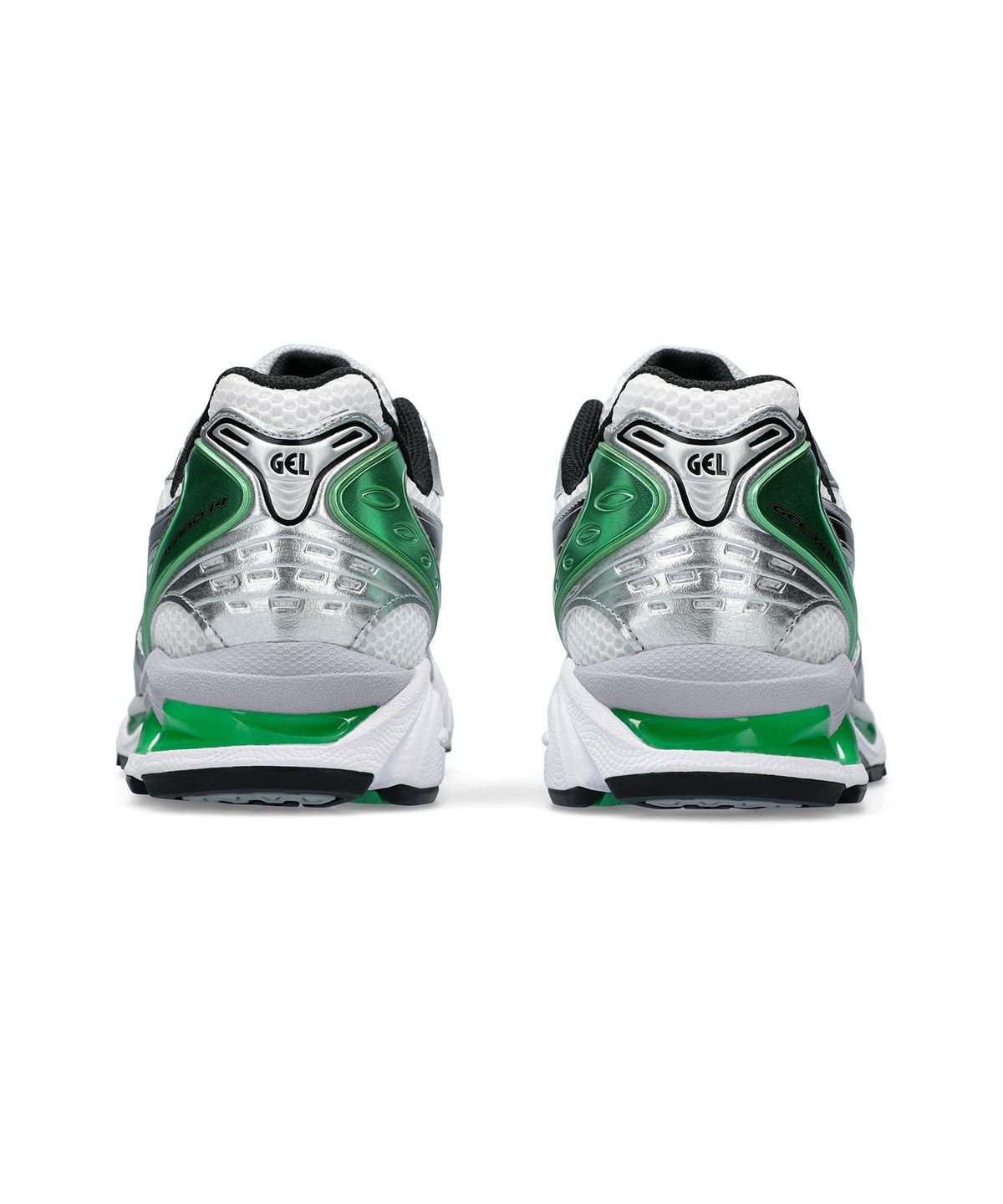 아식스(ASICS) 젤-카야노 14 - 화이트:말라카이트 그린 / 1201A019-110