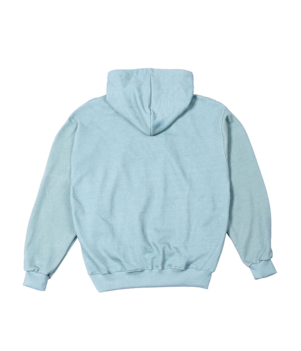 드반(DVÀN) DAMAGED EMB PIGMENT HOODIE ICE MINT 데미지 민트 후드