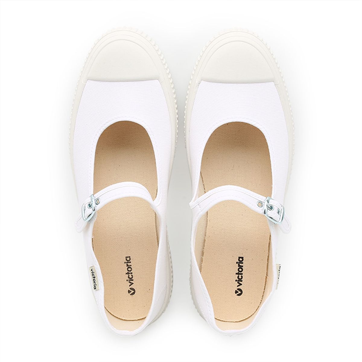 빅토리아 슈즈(VICTORIA SHOES) 메리제인 플랫폼 스니커즈 (1176901-BLANCO)