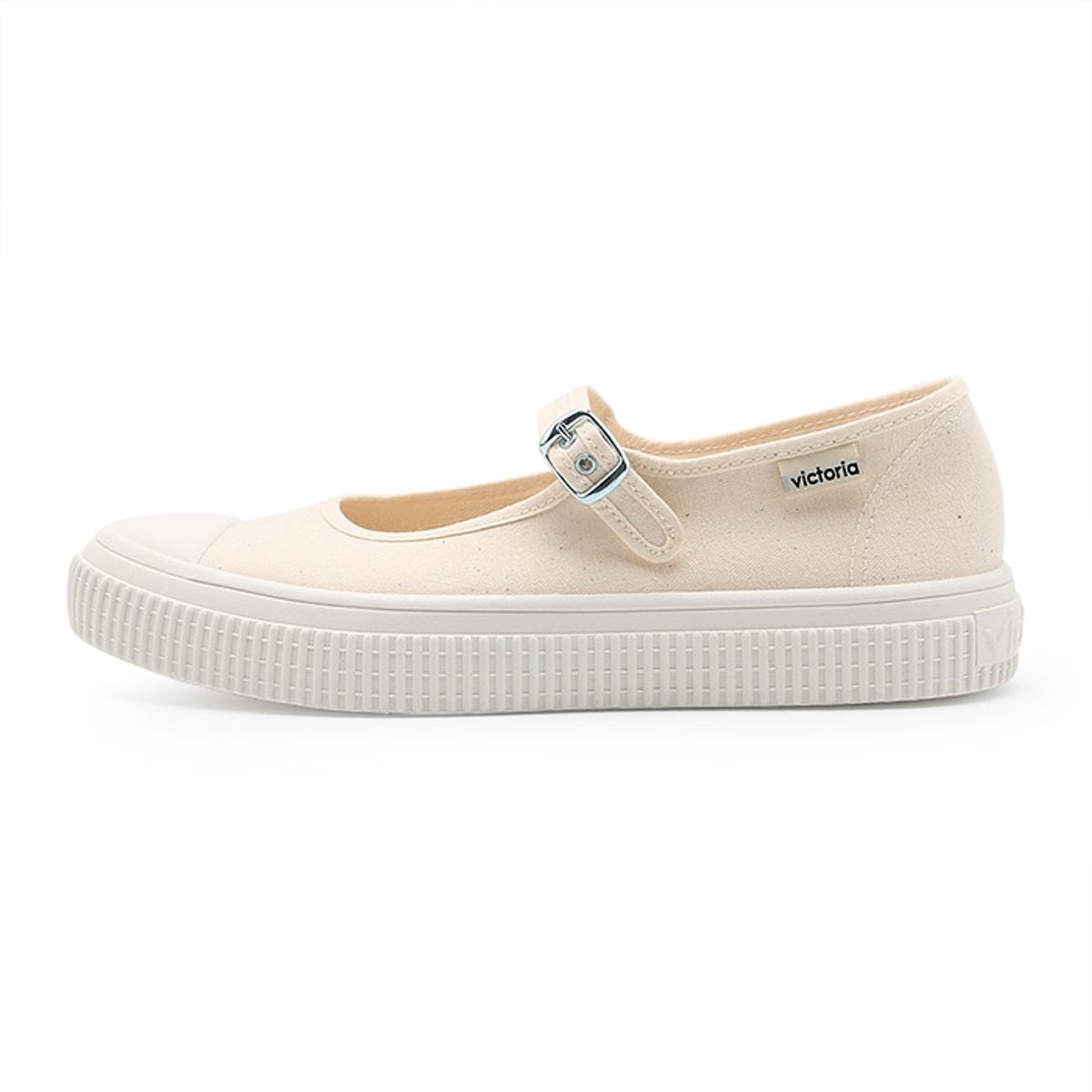 빅토리아 슈즈(VICTORIA SHOES) 메리제인 플랫폼 스니커즈 (1176901-COTTON)