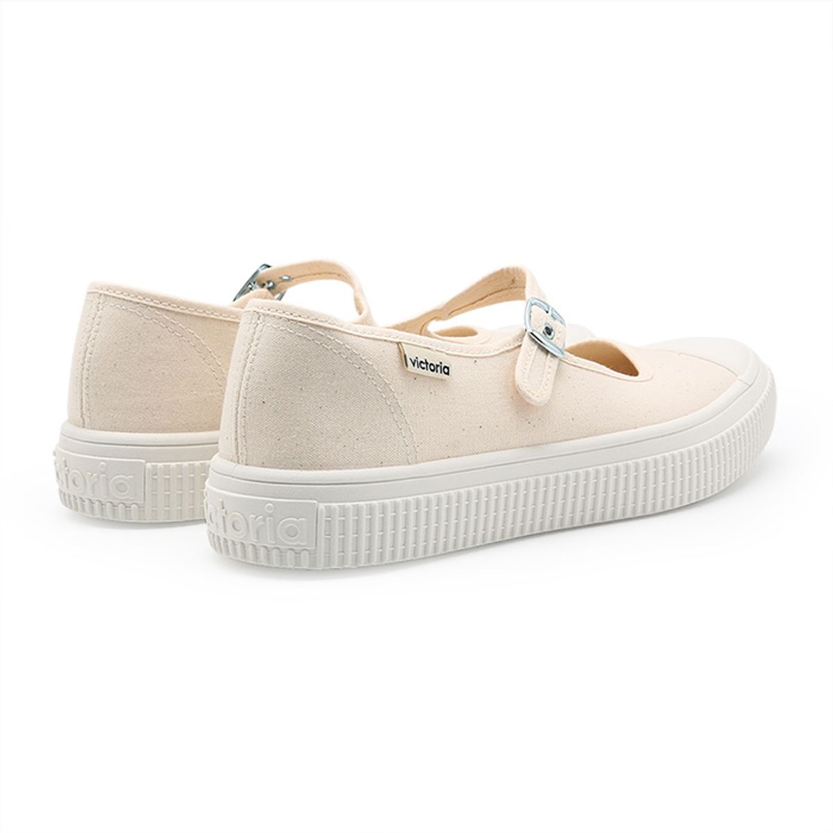 빅토리아 슈즈(VICTORIA SHOES) 메리제인 플랫폼 스니커즈 (1176901-COTTON)