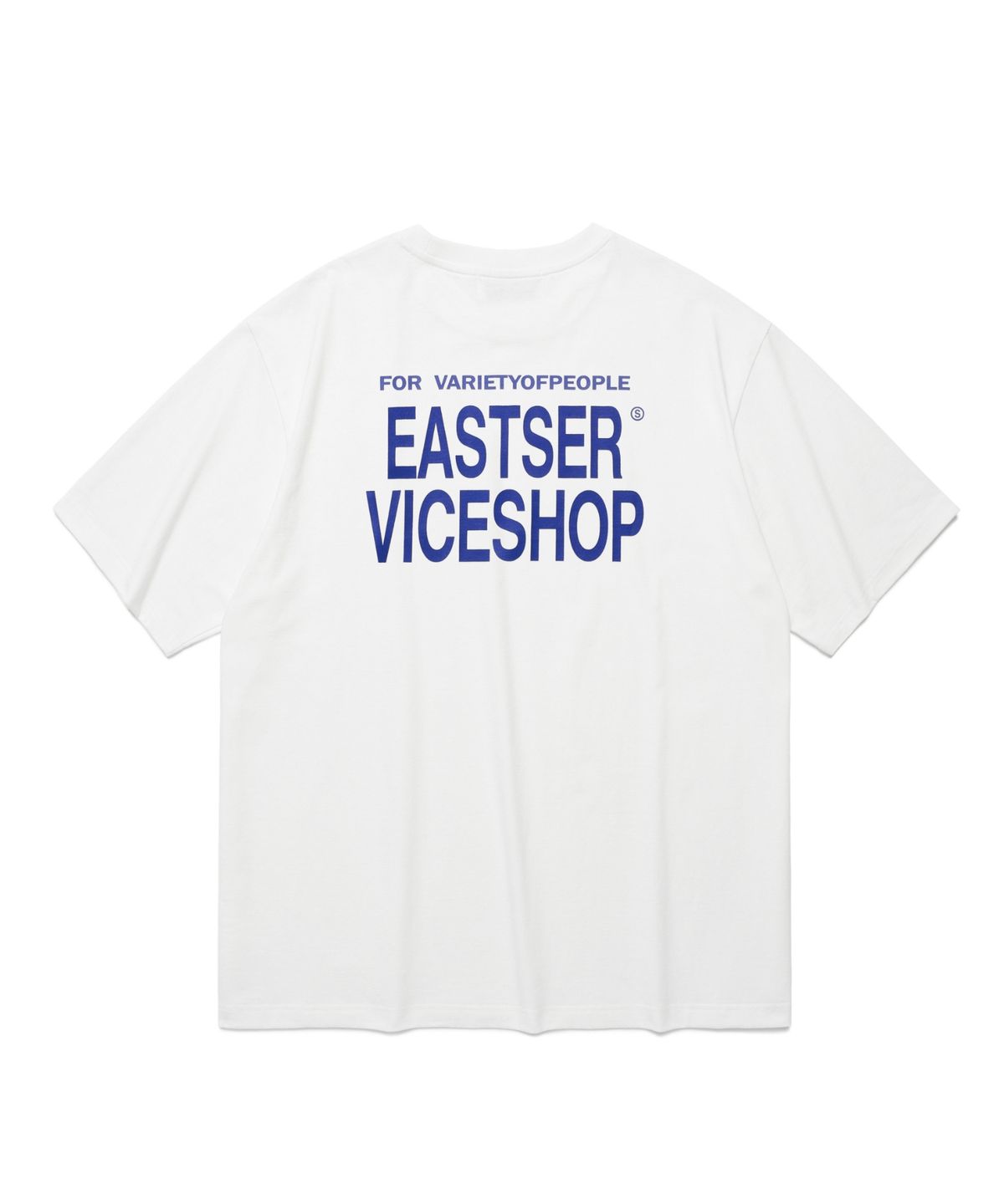 이스트서비스샵(eastserviceshop) Vice Shop Half T - White