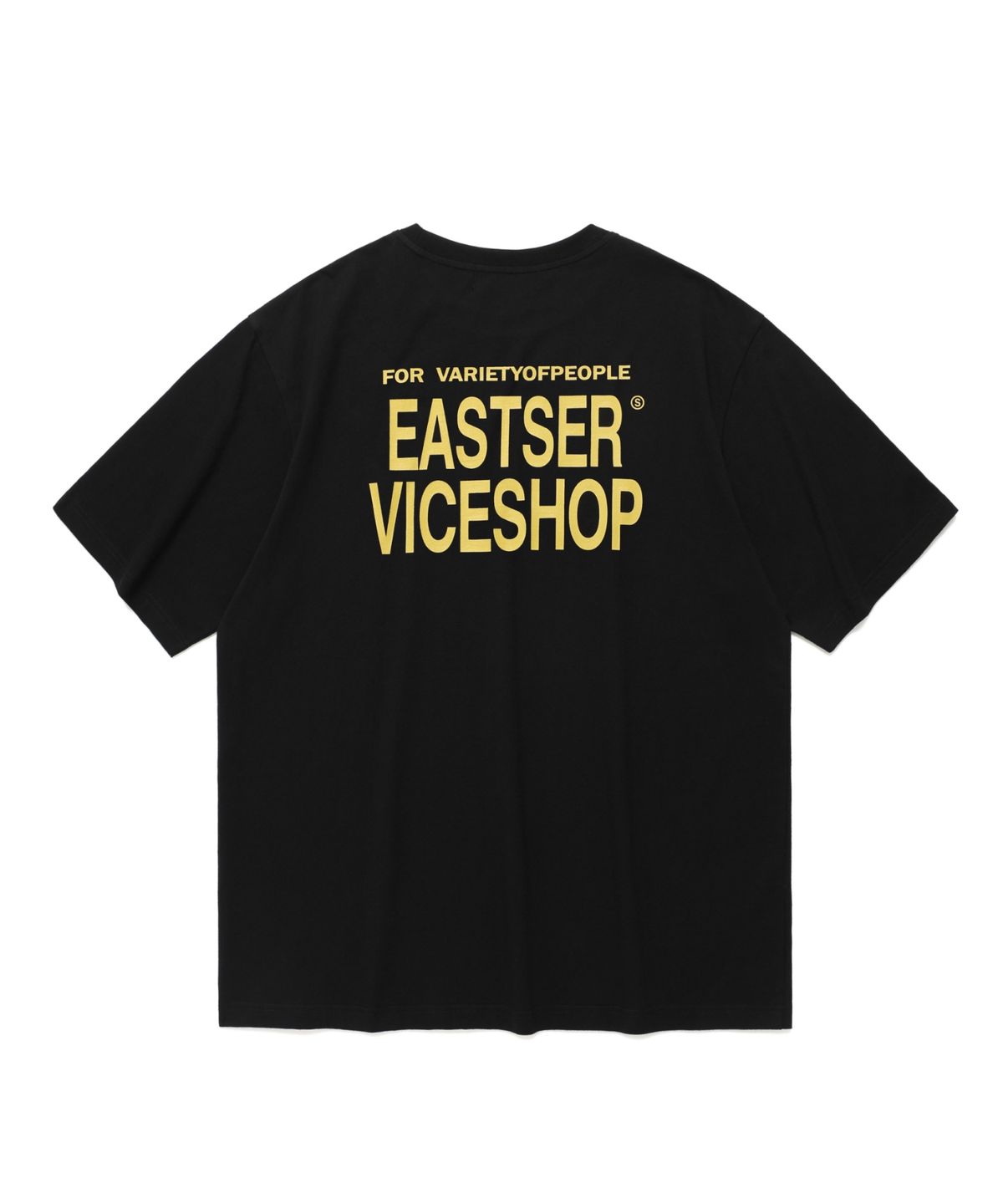 이스트서비스샵(eastserviceshop) Vice Shop Half T - Black