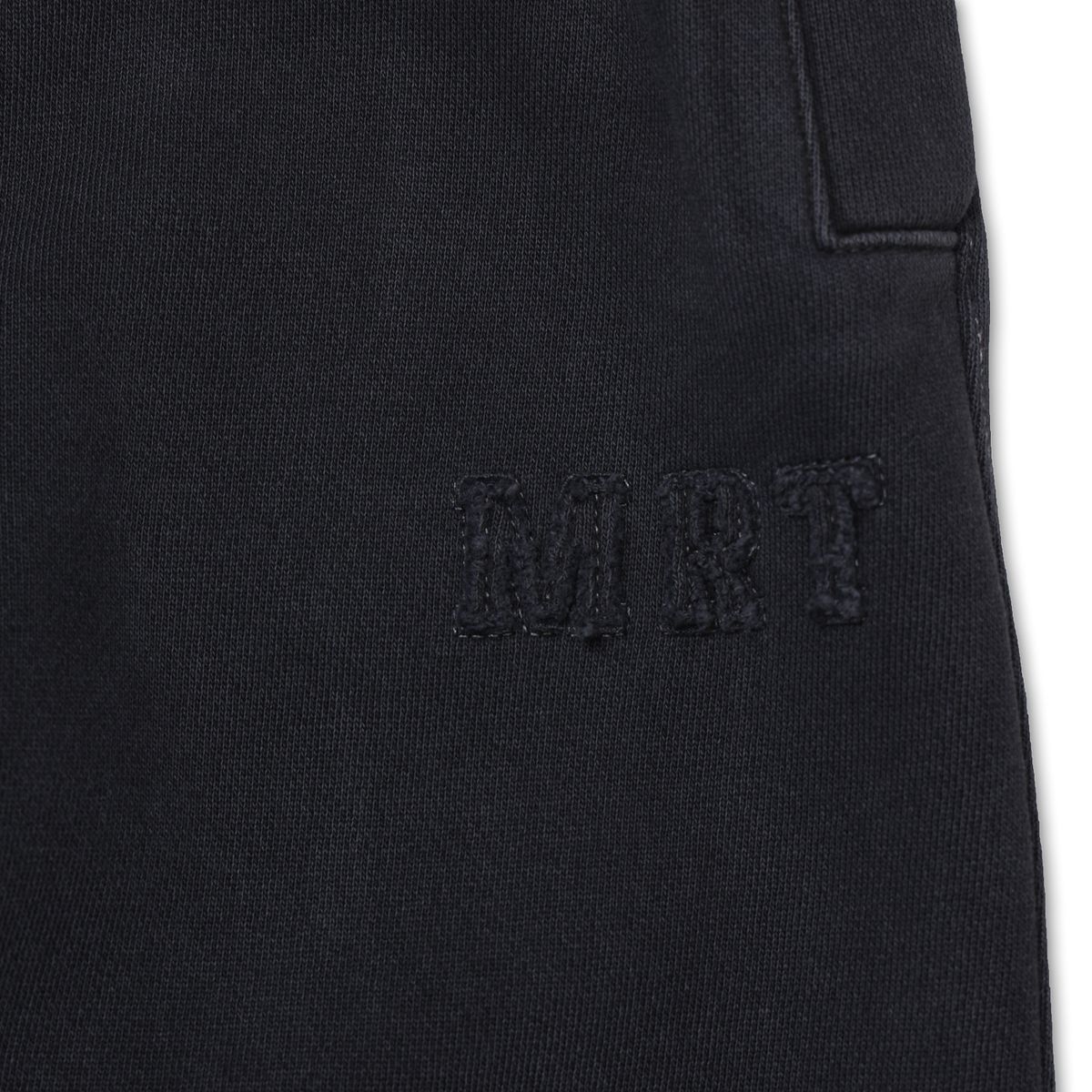 마르트(MARRT) 피그먼트 스냅 팬츠 먹색