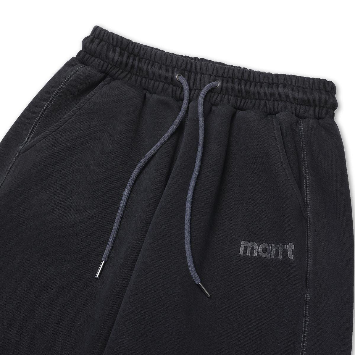 마르트(MARRT) 피그먼트 투턱스티치 팬츠 차콜