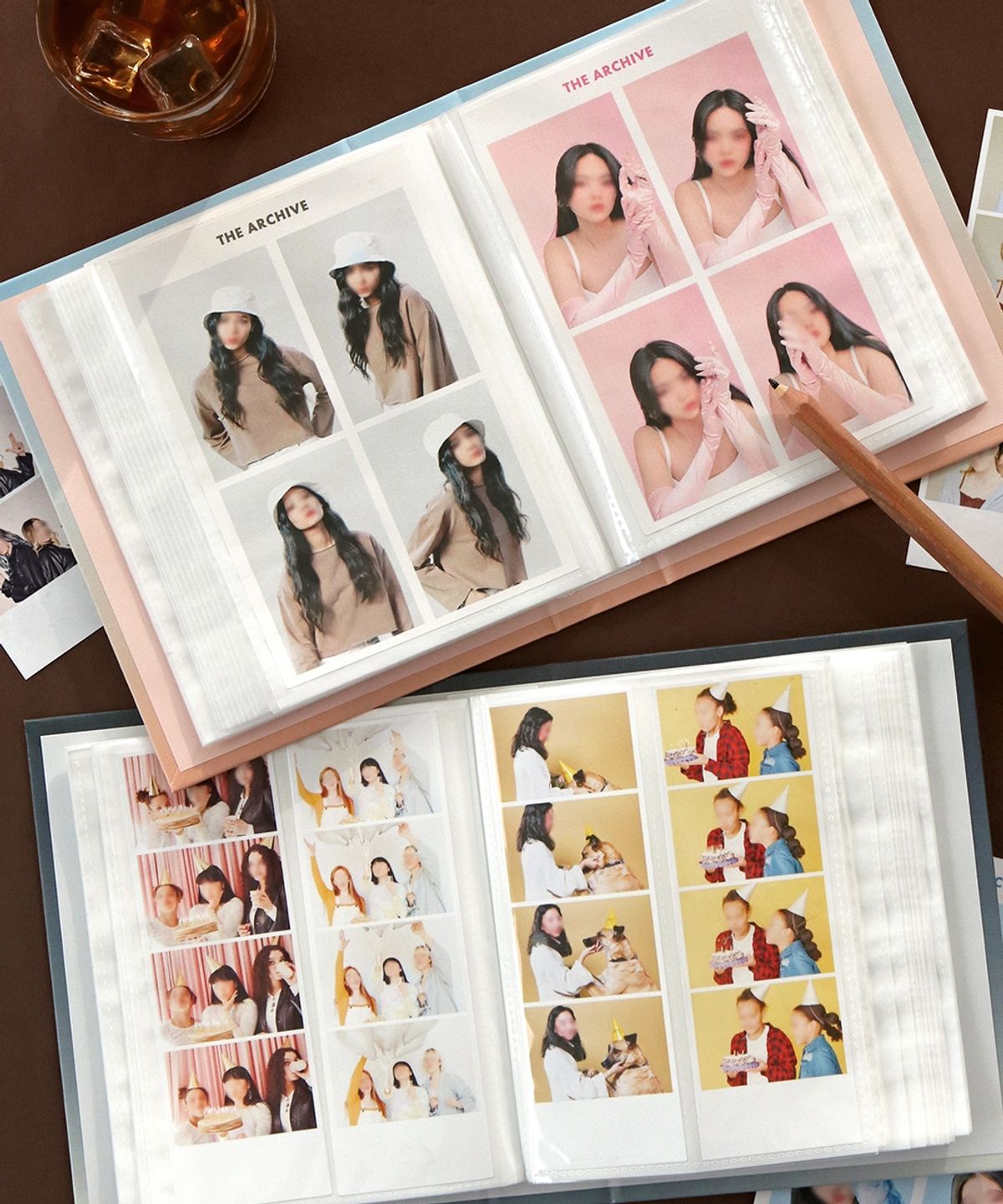 아이코닉(ICONIC) 모멘트 4x6 네컷앨범 4colors 120포켓 사진첩