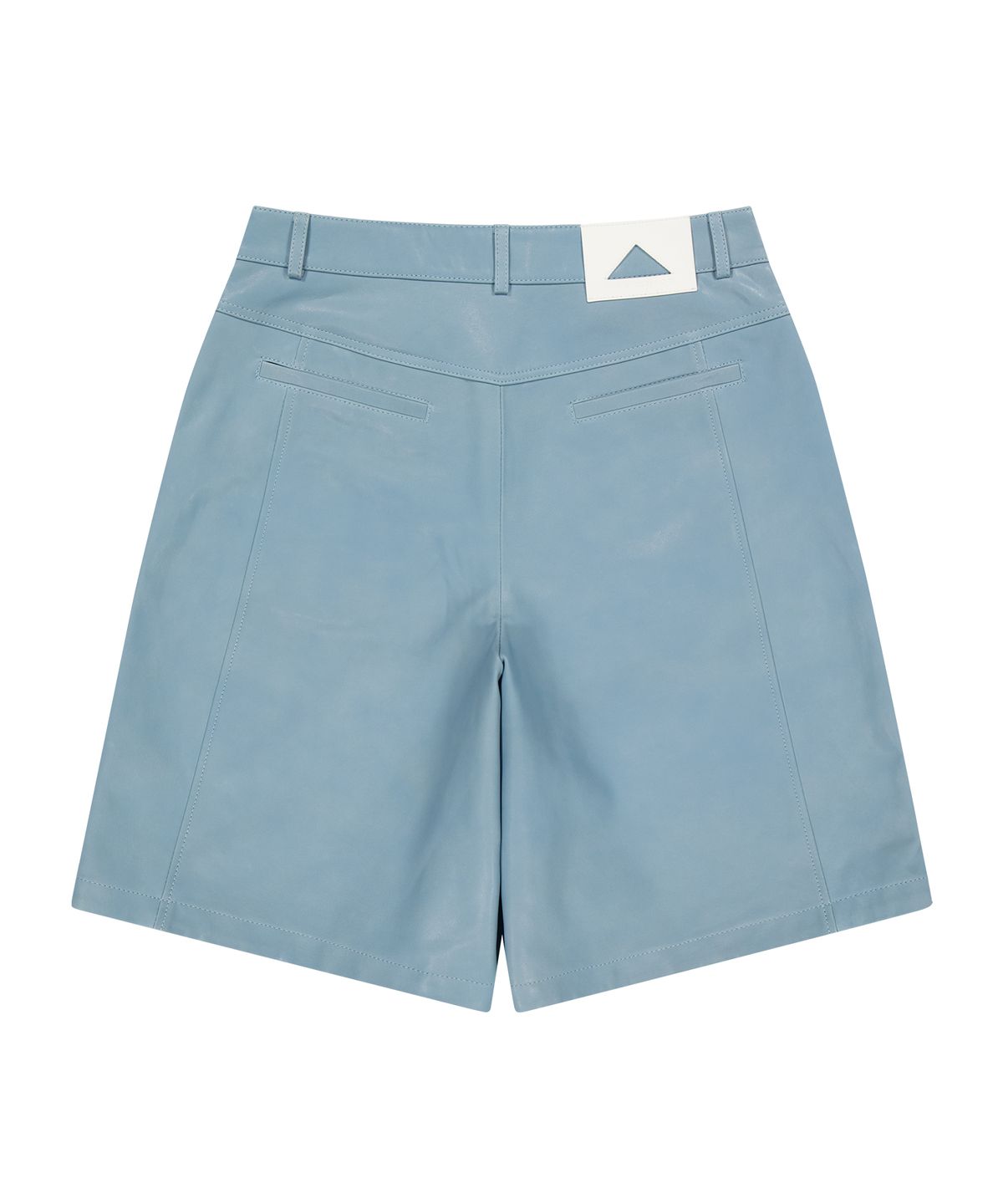 언지미크(UNGIMMICK) NAPPA LEATHER SHORT (SKY BLUE / LAMBSKIN)