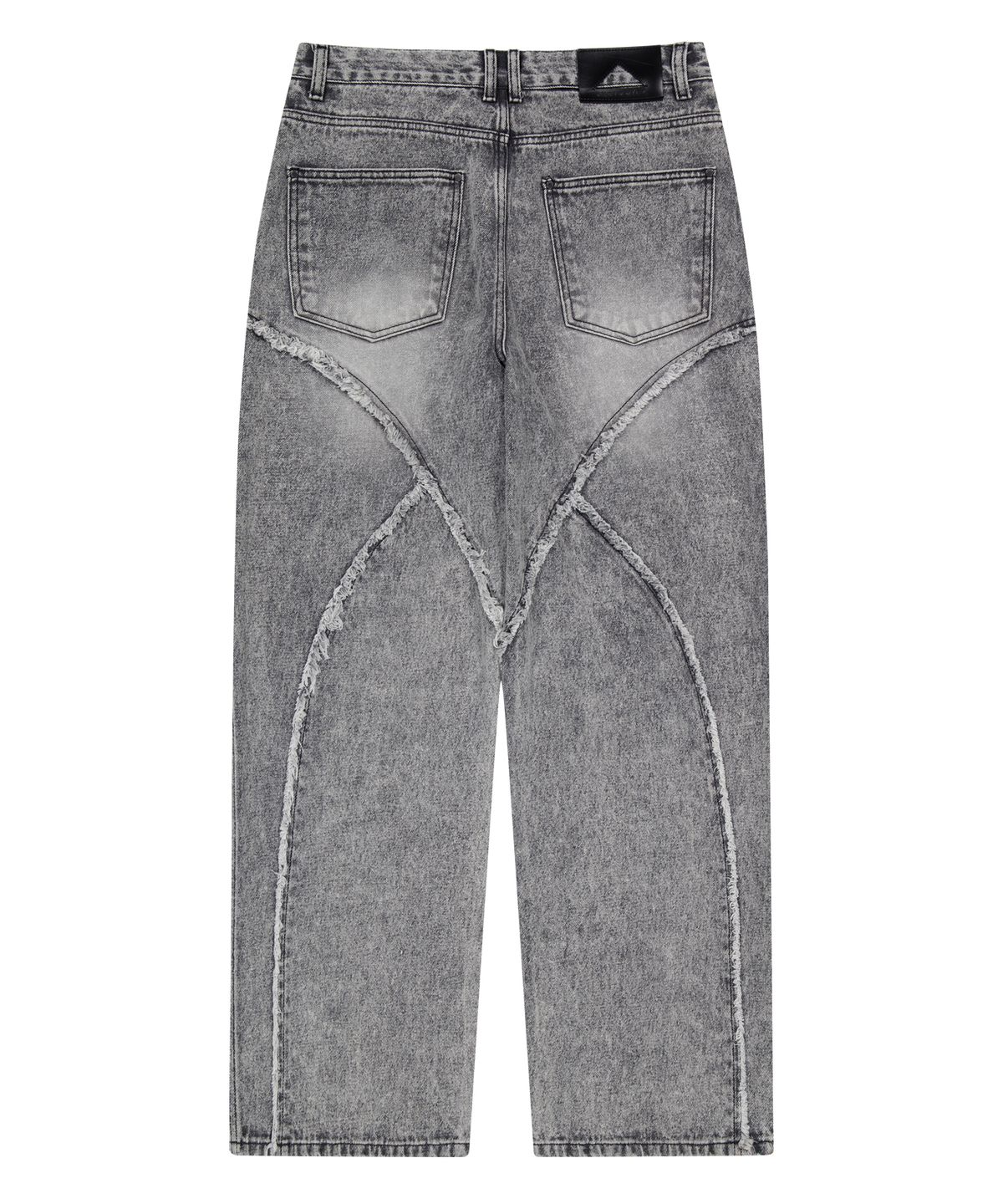언지미크(UNGIMMICK) STONE WASHED DENIM PANTS (GRAY)