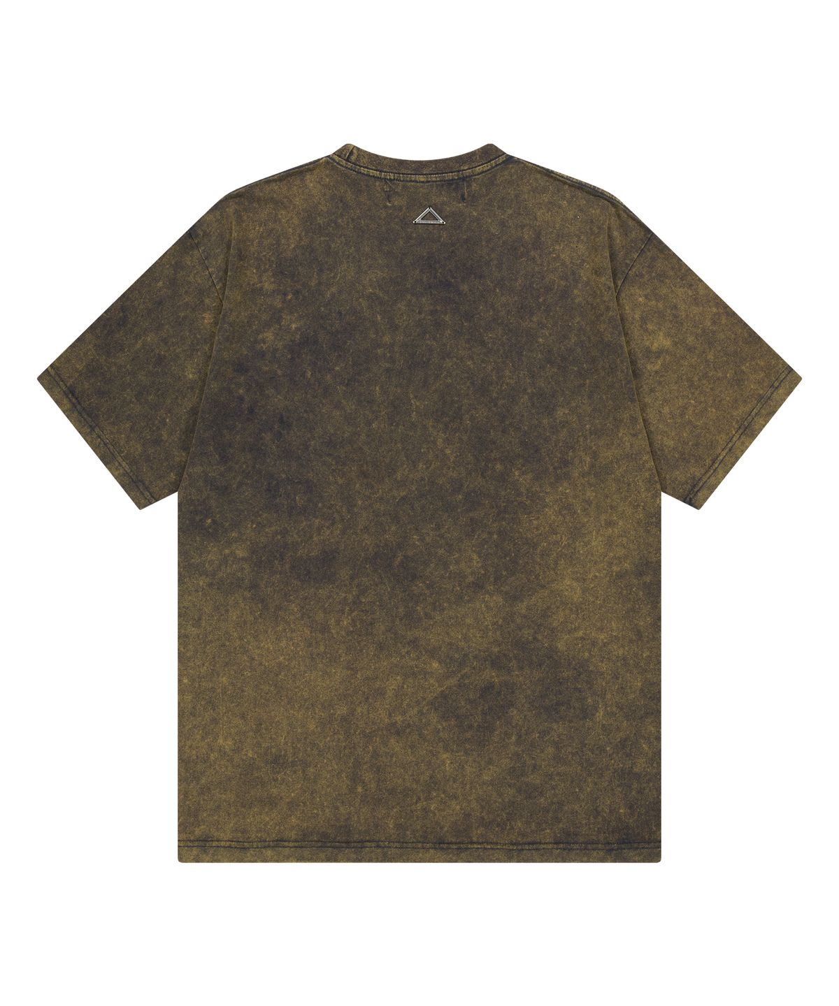 언지미크(UNGIMMICK) SNOW WASHED T-SHIRT (YELLOW NAVY)