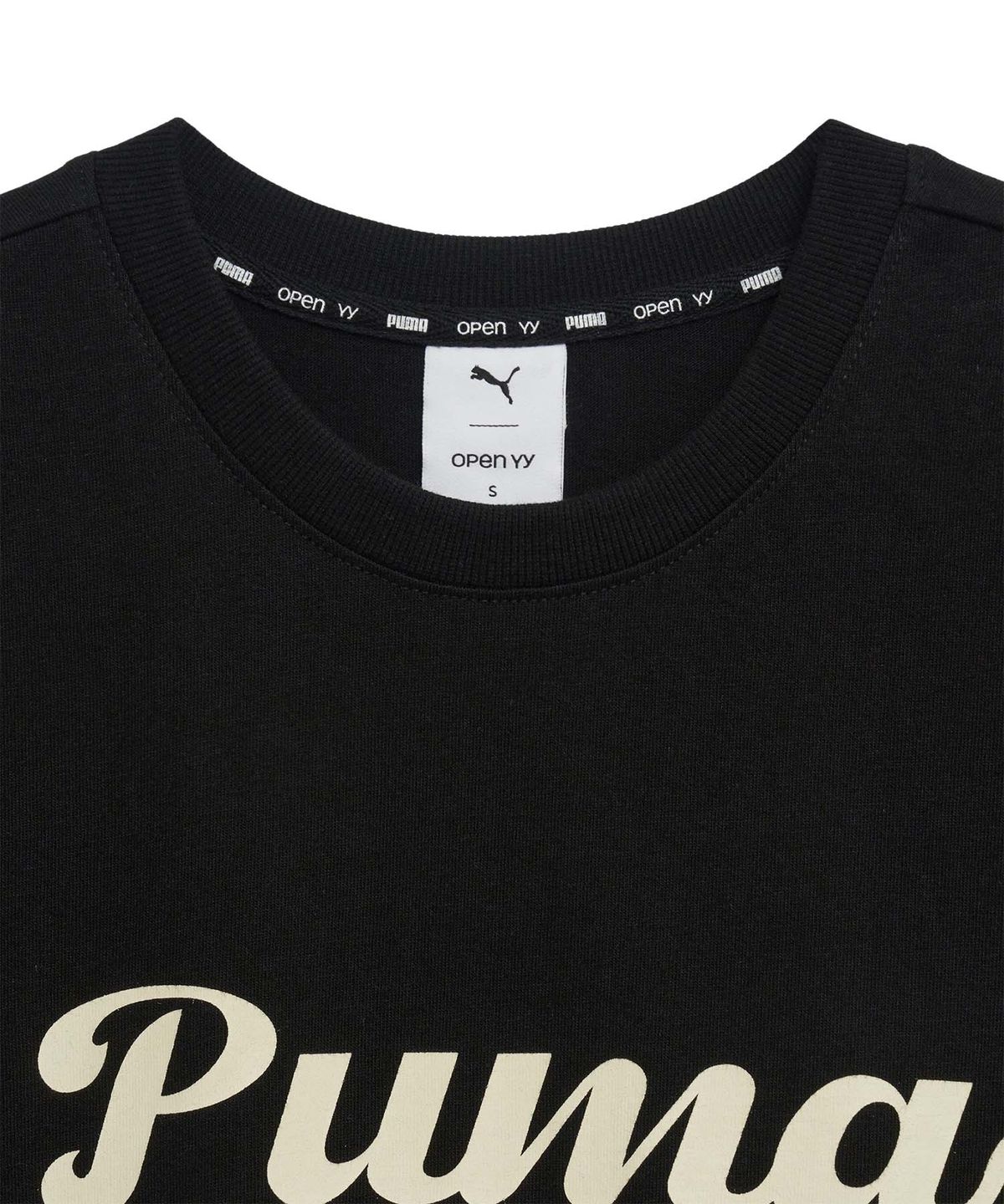 푸마(PUMA) PUMA x OPEN YY 그래픽 티 - 푸마 블랙 / 940969-02