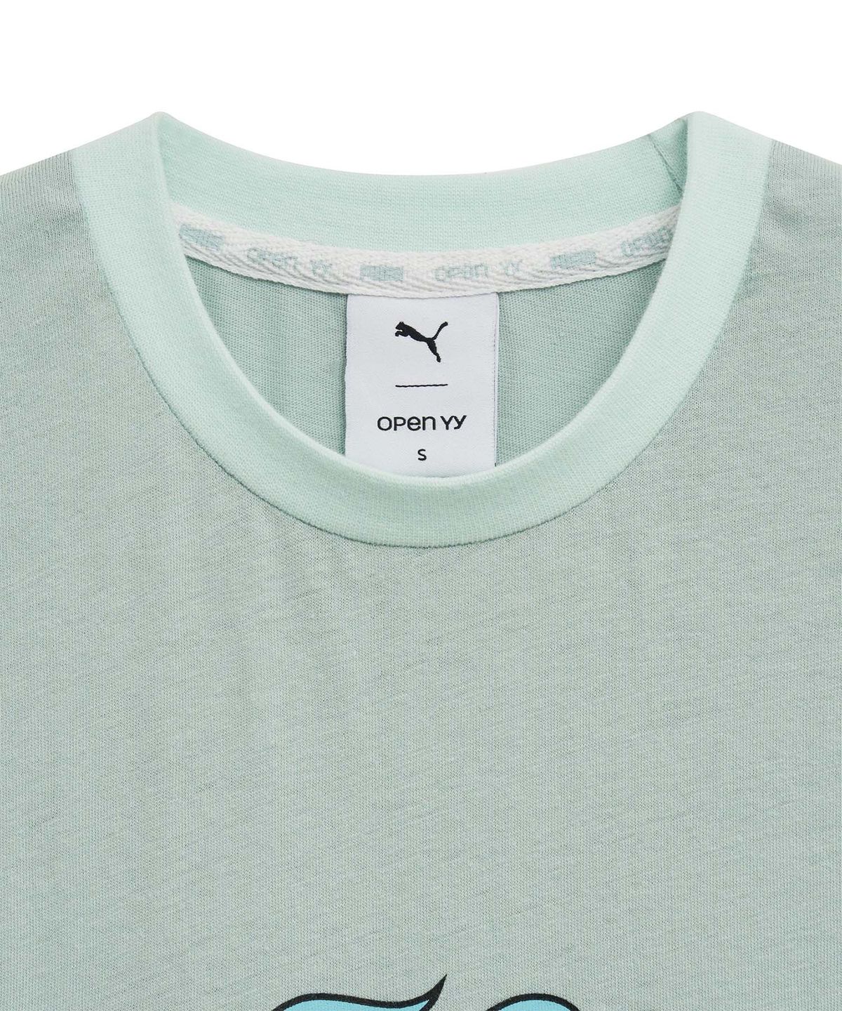 푸마(PUMA) PUMA x OPEN YY 베이비 티 - 스파클링 그린 / 940970-01