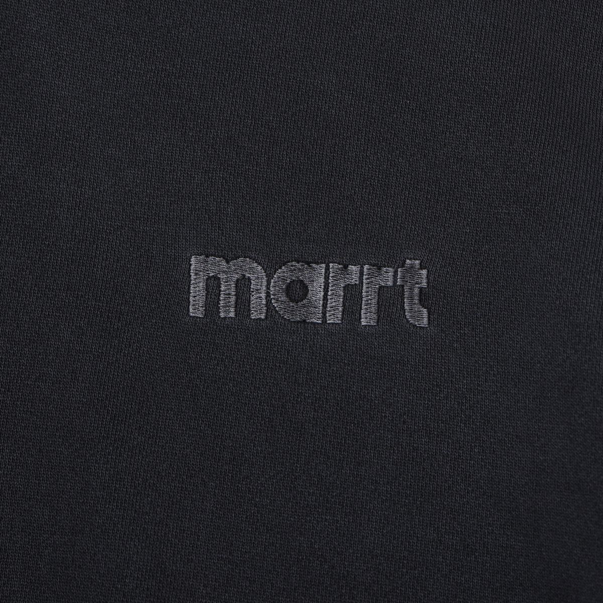 마르트(MARRT) 피그먼트 투턱스티치 후드 차콜