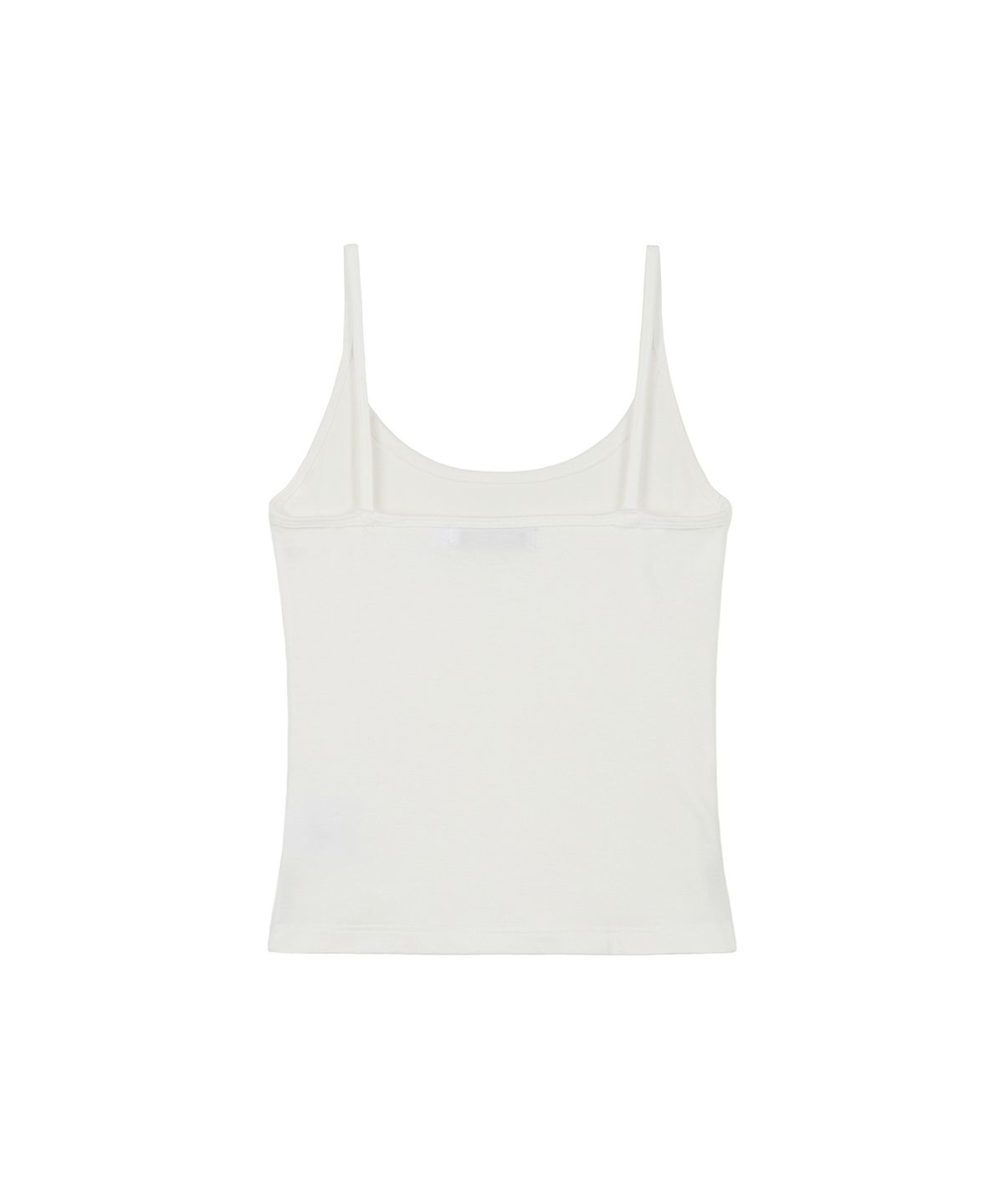 락케이크(ROCKCAKE) Square Logo String Sleeveless - White