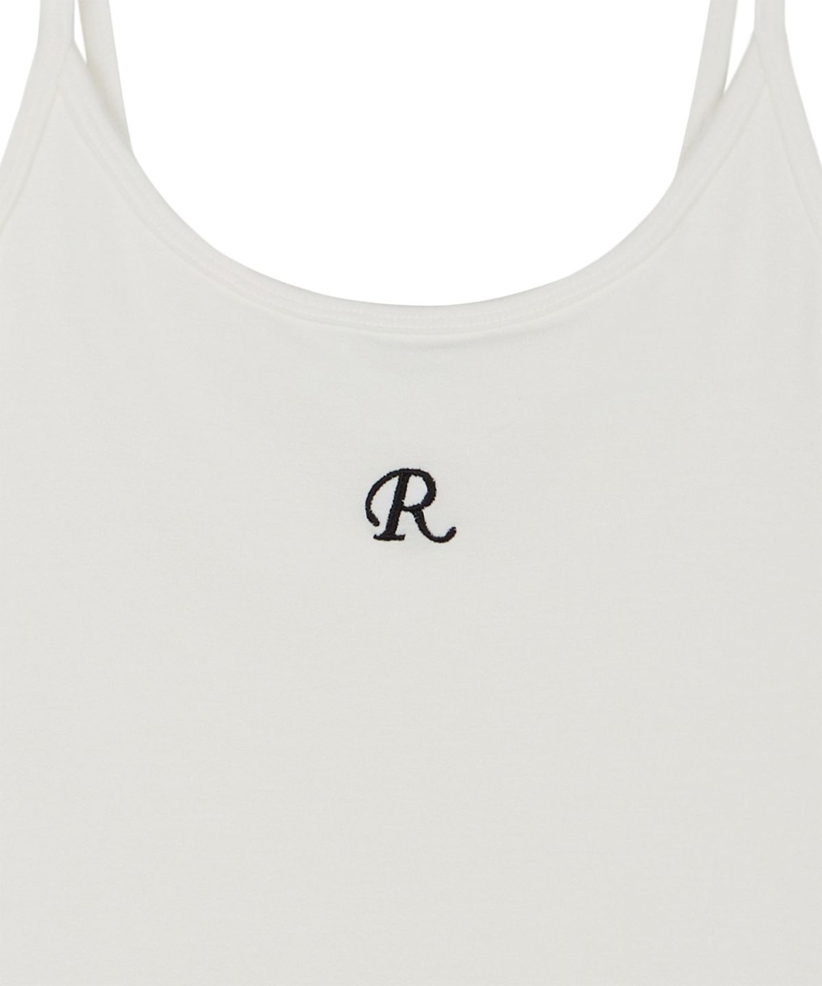 락케이크(ROCKCAKE) Square Logo String Sleeveless - White