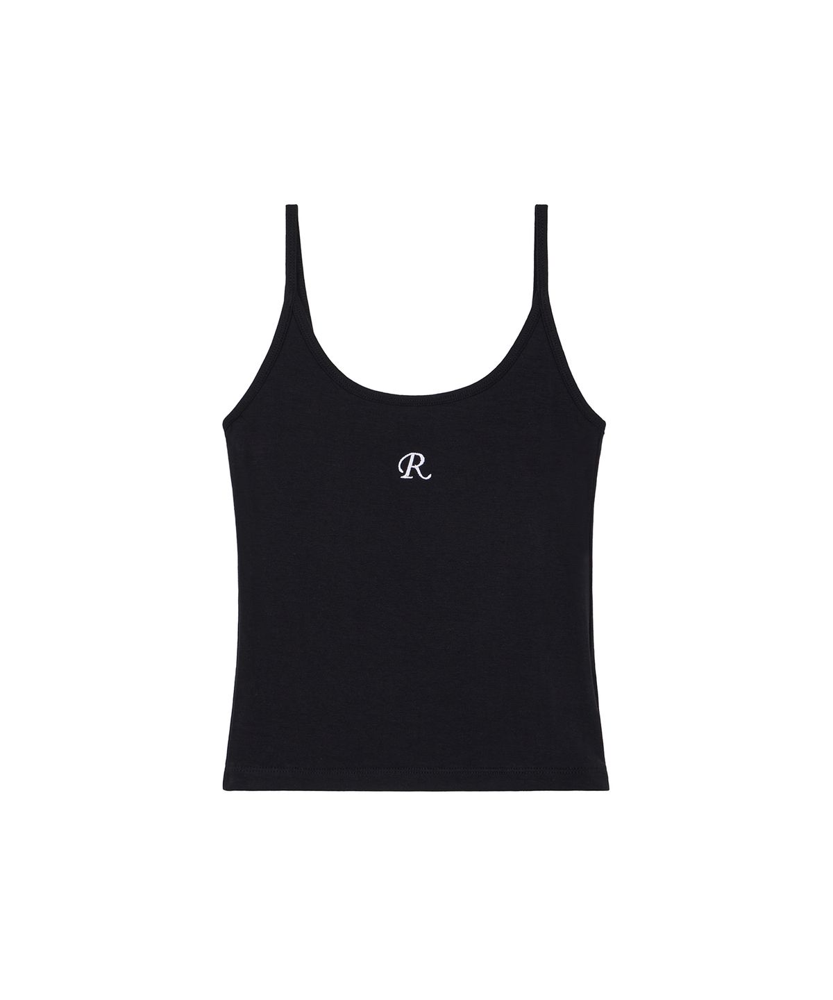 락케이크(ROCKCAKE) Square Logo String Sleeveless - Black