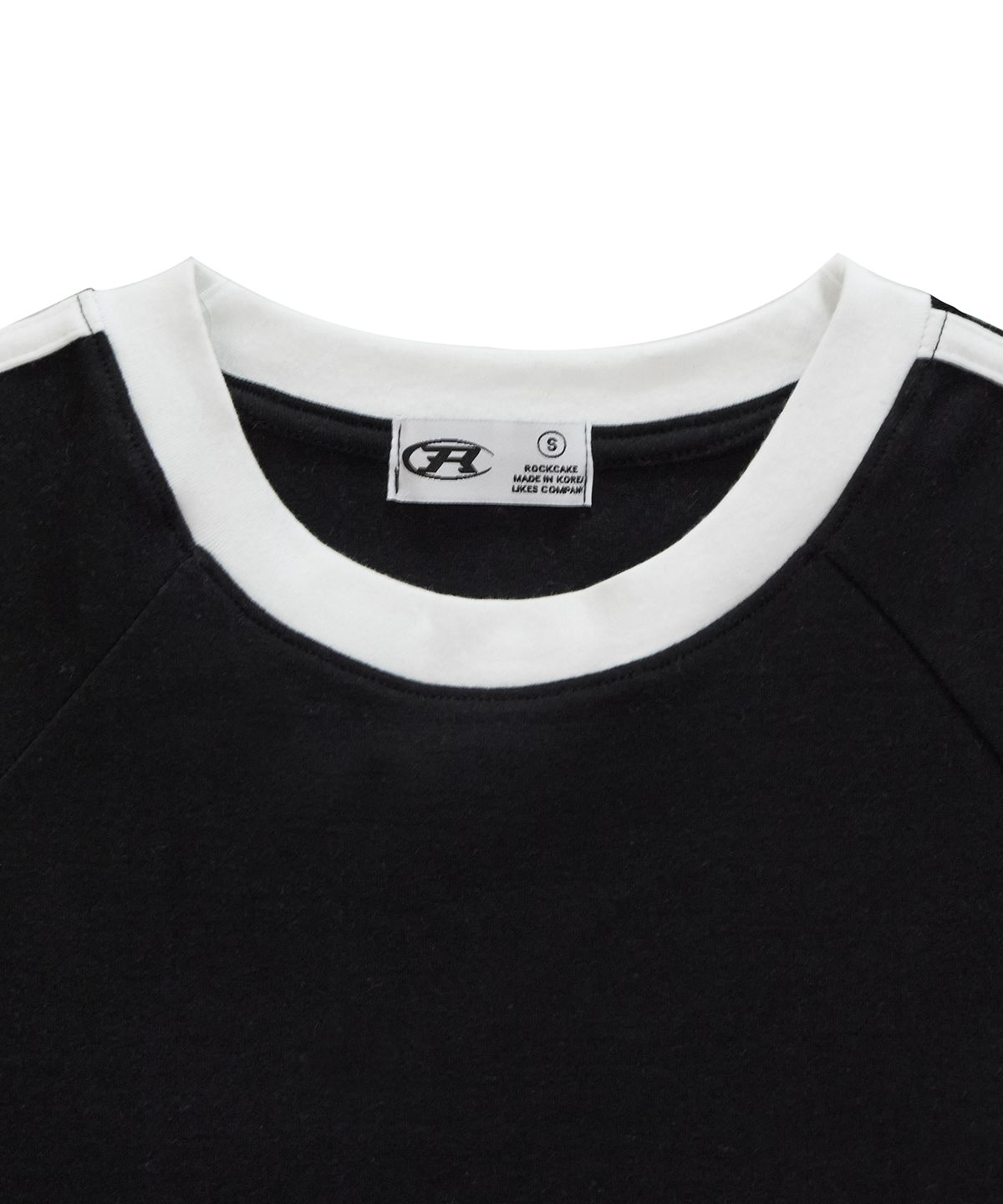 락케이크(ROCKCAKE) Sports 96 Lace Crop Top - Black