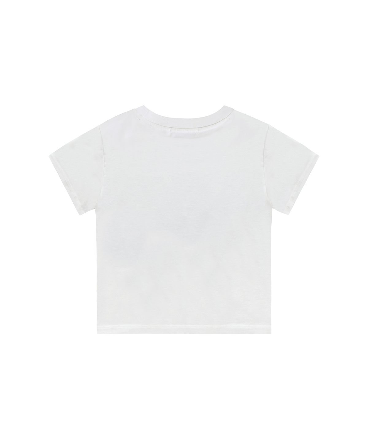 락케이크(ROCKCAKE) Square Logo Denim Top - White
