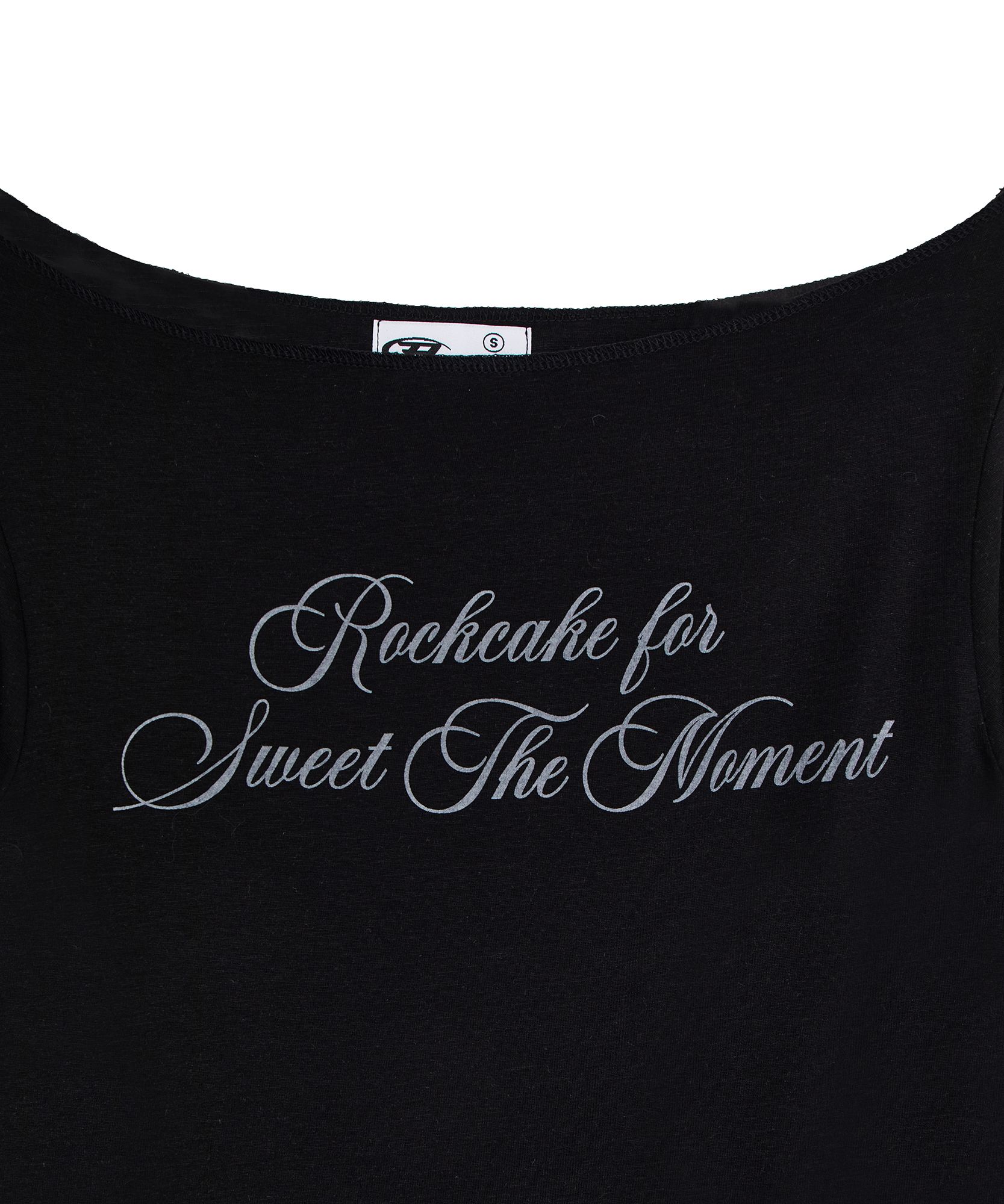 ROCKCAKE☆パリタ.ナティ着用Cursive Mesh Top(3color) MUSINSA | ROCKCAKE Cursive Mesh Top - Black