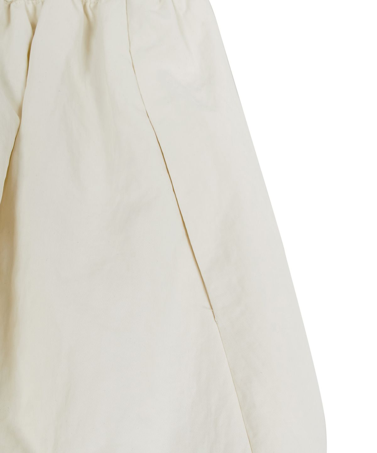 락케이크(ROCKCAKE) Nylon Shirred Balloon Skirt - Ivory