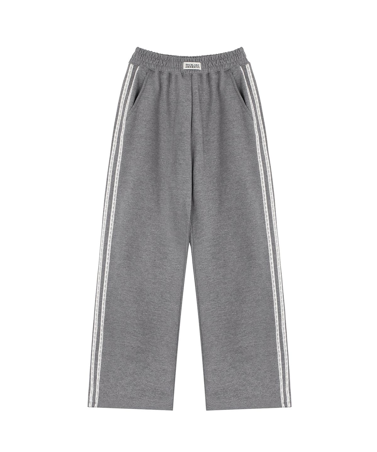 락케이크(ROCKCAKE) Lace Line 2way Jogger - Gray