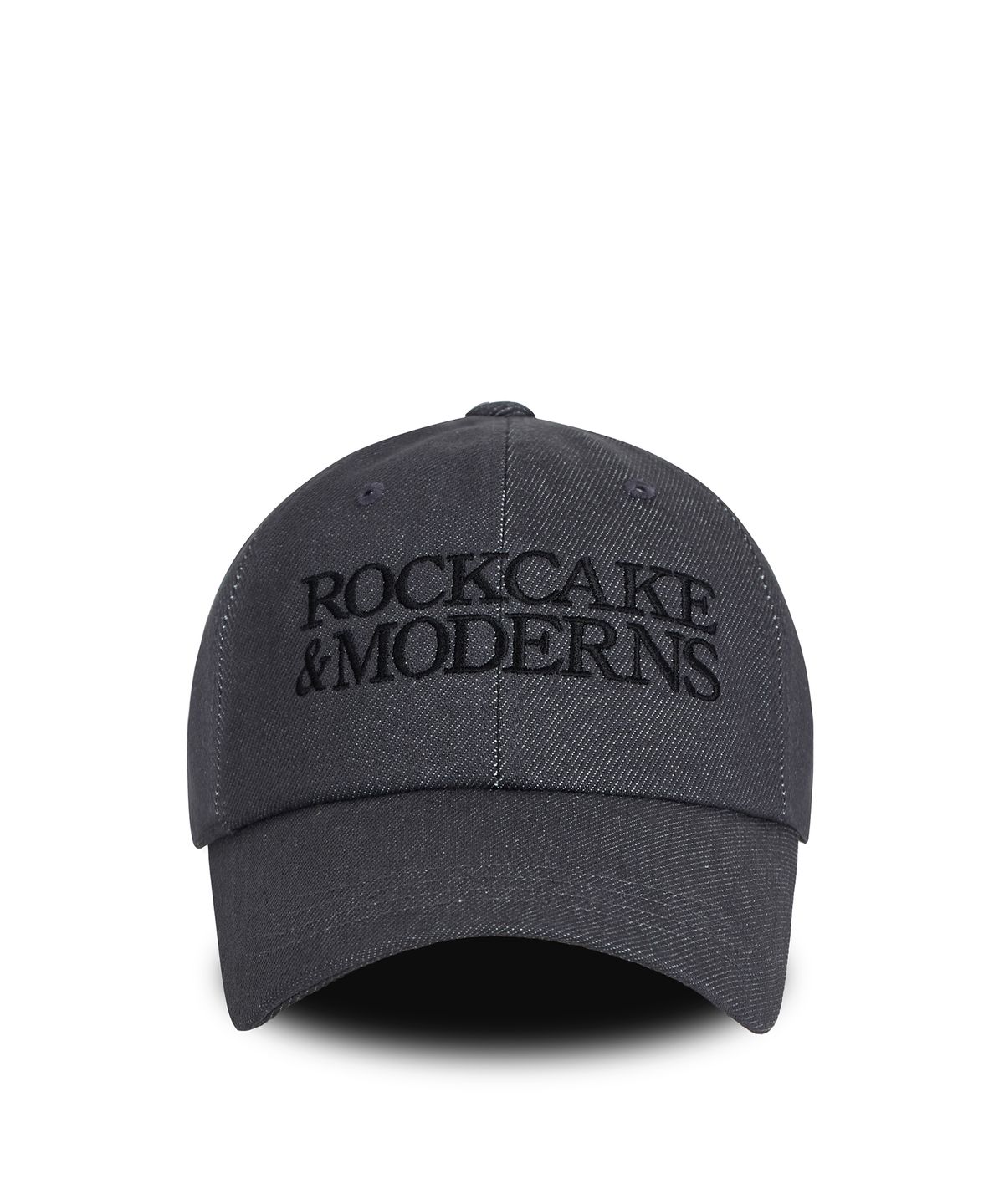 락케이크(ROCKCAKE) Moderns Logo Ball Cap - Charcoal