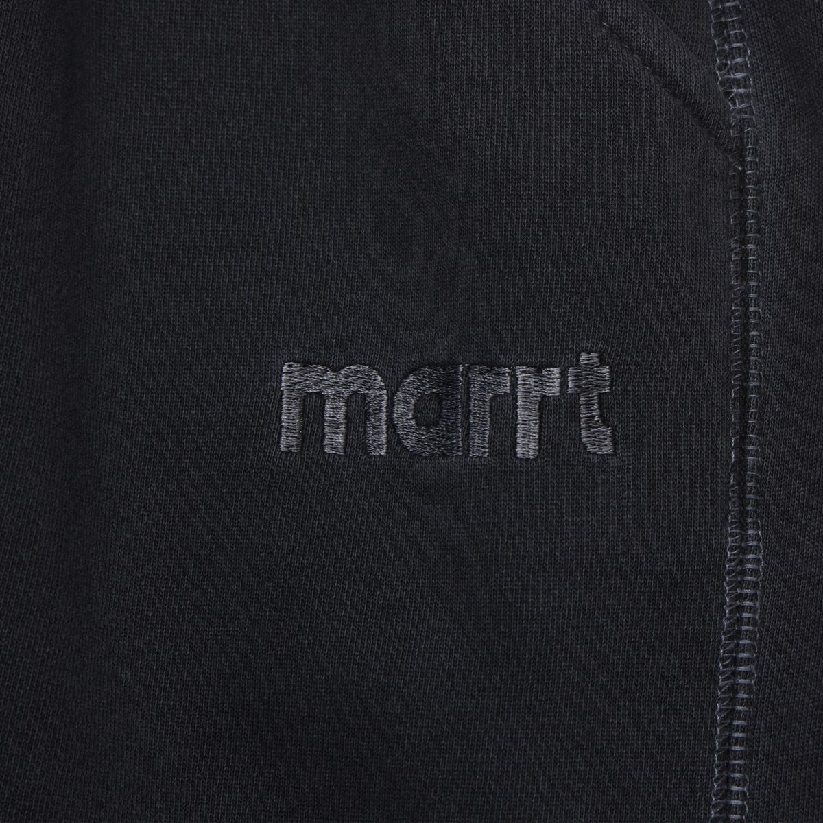 마르트(MARRT) 피그먼트 투턱스티치 하프 팬츠 차콜