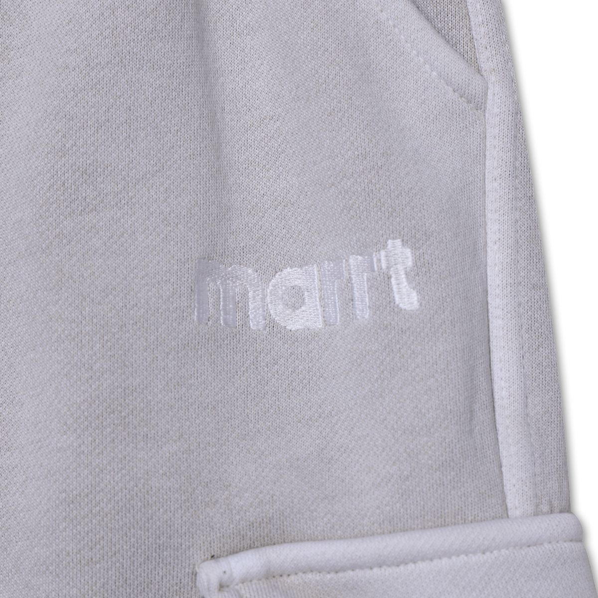 마르트(MARRT) 피그먼트 핀턱카고 하프 팬츠 라이트베이지