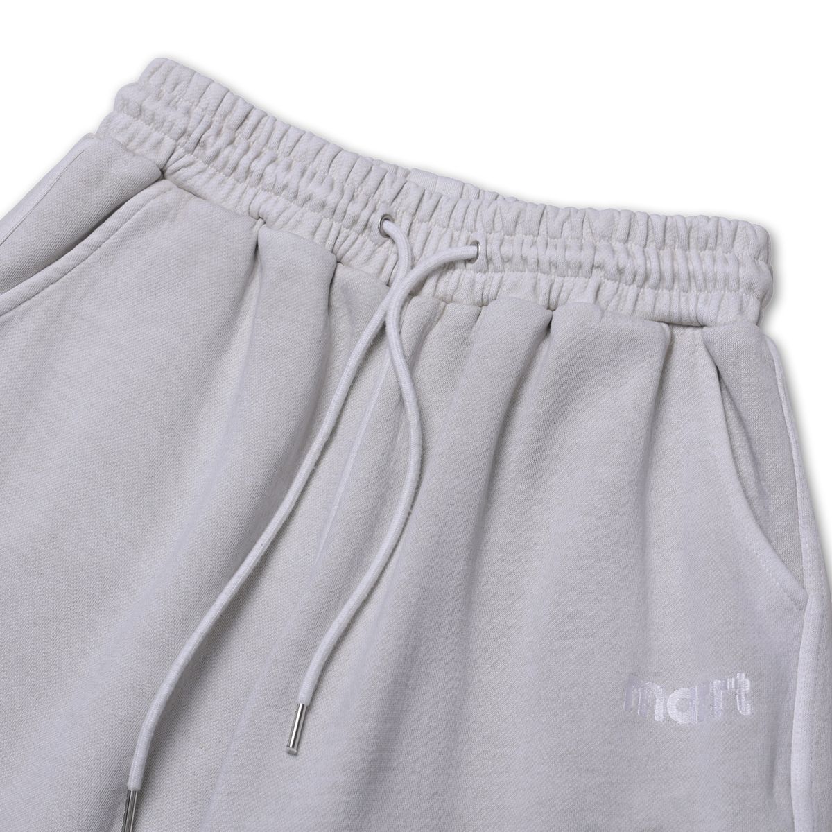마르트(MARRT) 피그먼트 핀턱카고 하프 팬츠 라이트베이지