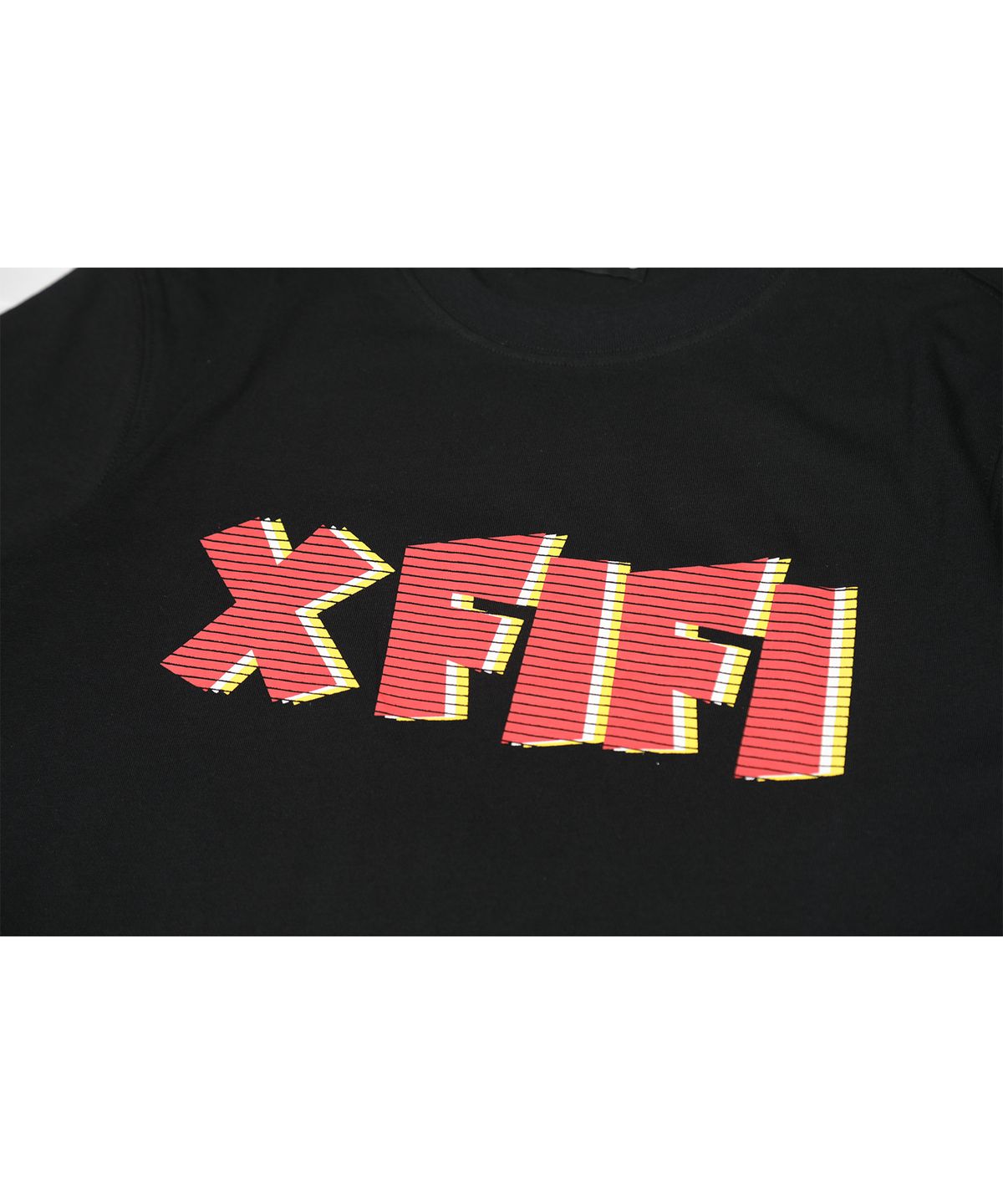 피피라핀(FIFI LAPIN) X-FIFI 로고 반팔티셔츠/FM8WTS01F BLACK