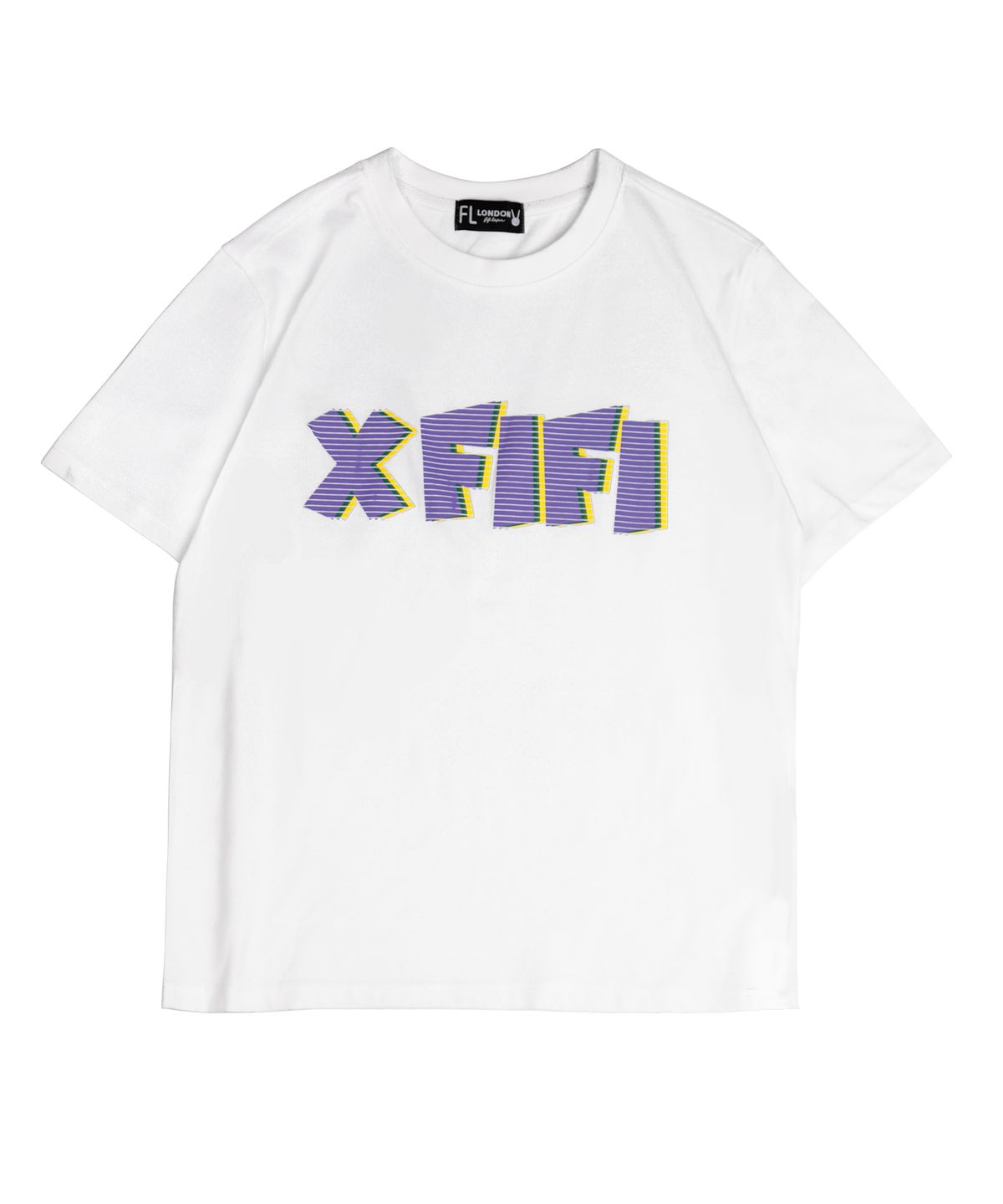 피피라핀(FIFI LAPIN) X-FIFI 로고 반팔티셔츠/FM8WTS01F WHITE