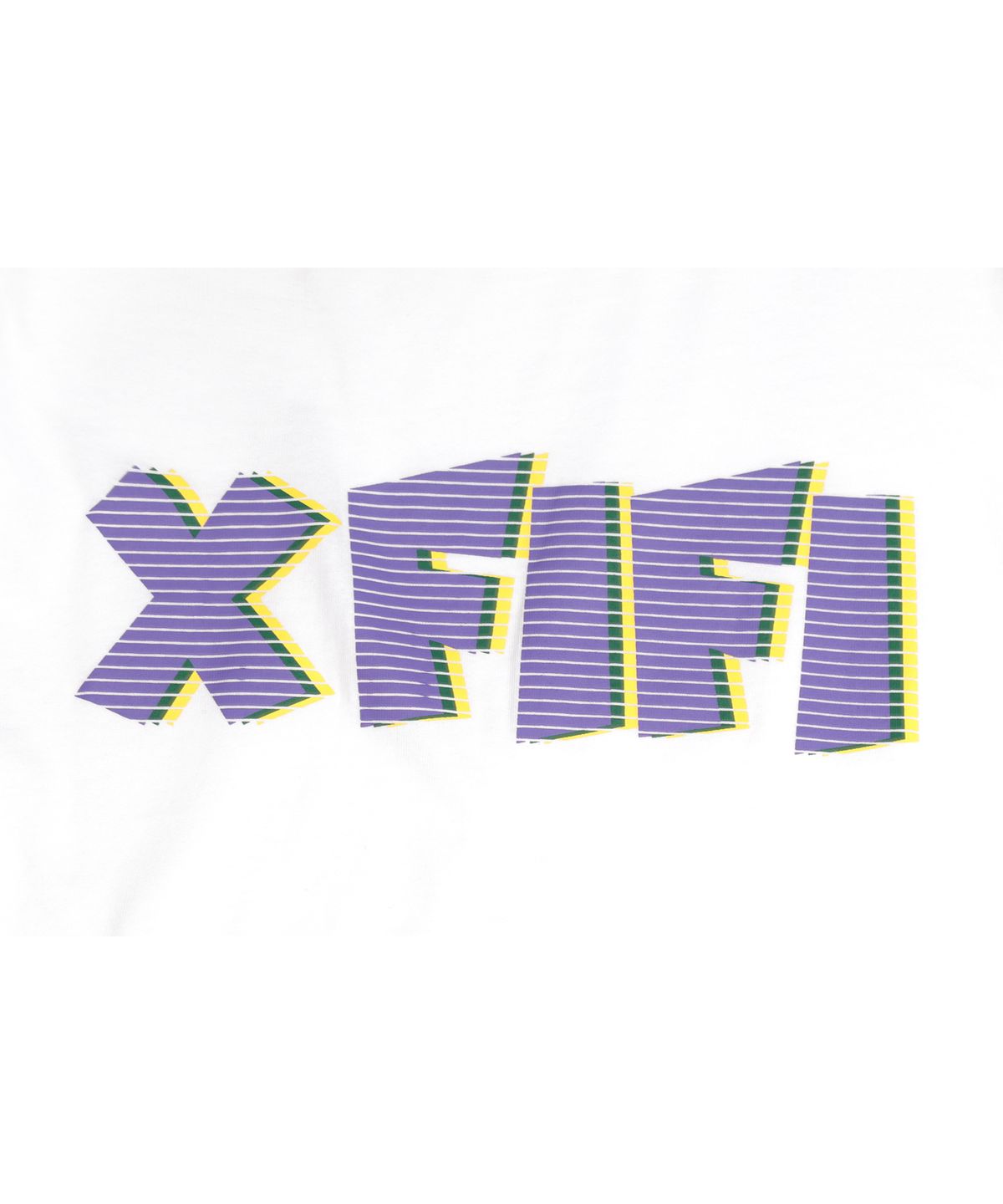 피피라핀(FIFI LAPIN) X-FIFI 로고 반팔티셔츠/FM8WTS01F WHITE