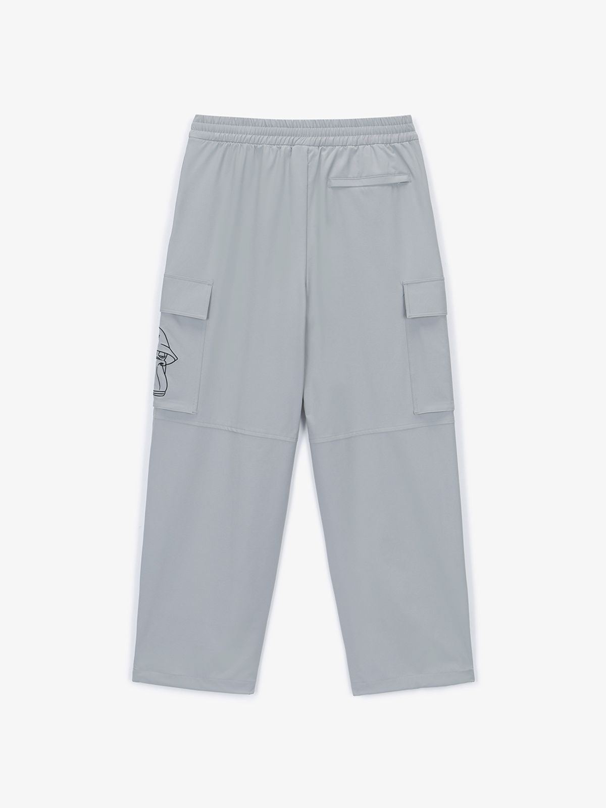 수프라(SUPRA) BAYC 세미 와이드 우븐 팬츠(GREY)