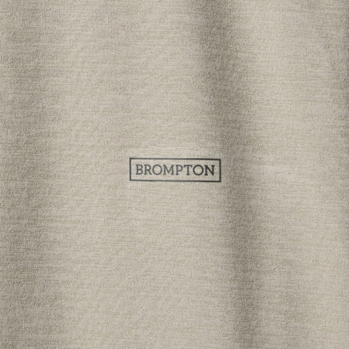 브롬톤 런던(BROMPTON LONDON) ECO HALF SLEEVE T-SHIRT - BEIGE - (P242UTS124)