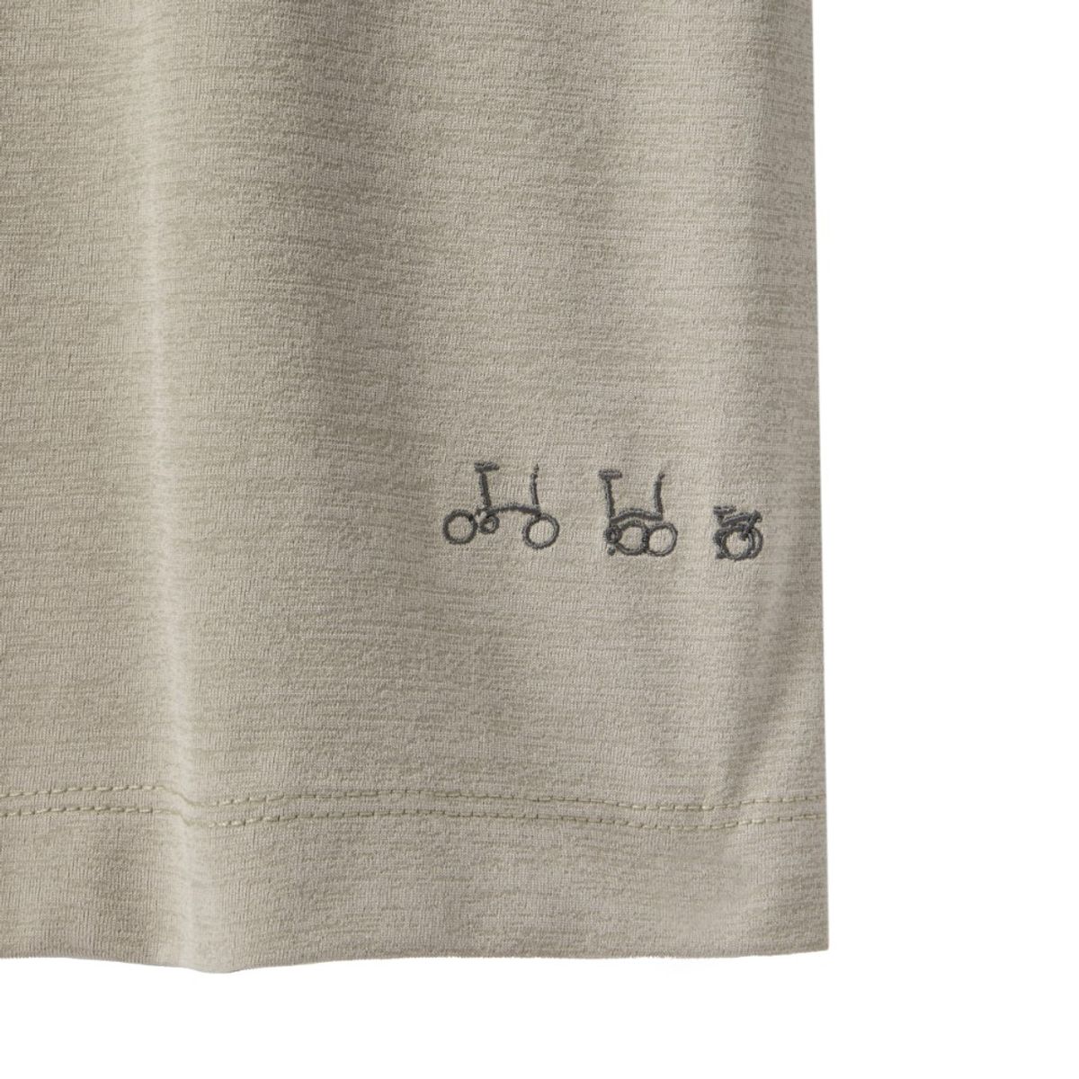 브롬톤 런던(BROMPTON LONDON) ECO HALF SLEEVE T-SHIRT - BEIGE - (P242UTS124)