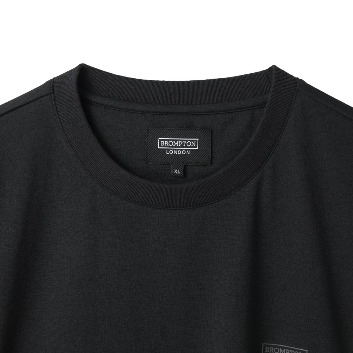 브롬톤 런던(BROMPTON LONDON) ECO HALF SLEEVE T-SHIRT - BLACK - (P242UTS124)