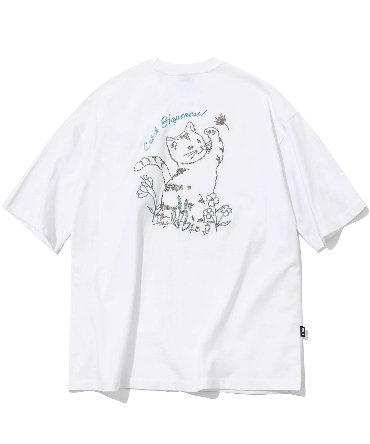 【CPGN STUDIO】24SS★ CATCH HOPE Embroidery Short Sleeve Tee MUSINSA | CPGN STUDIO CATCH HOPE Embroidered Short-sleeved