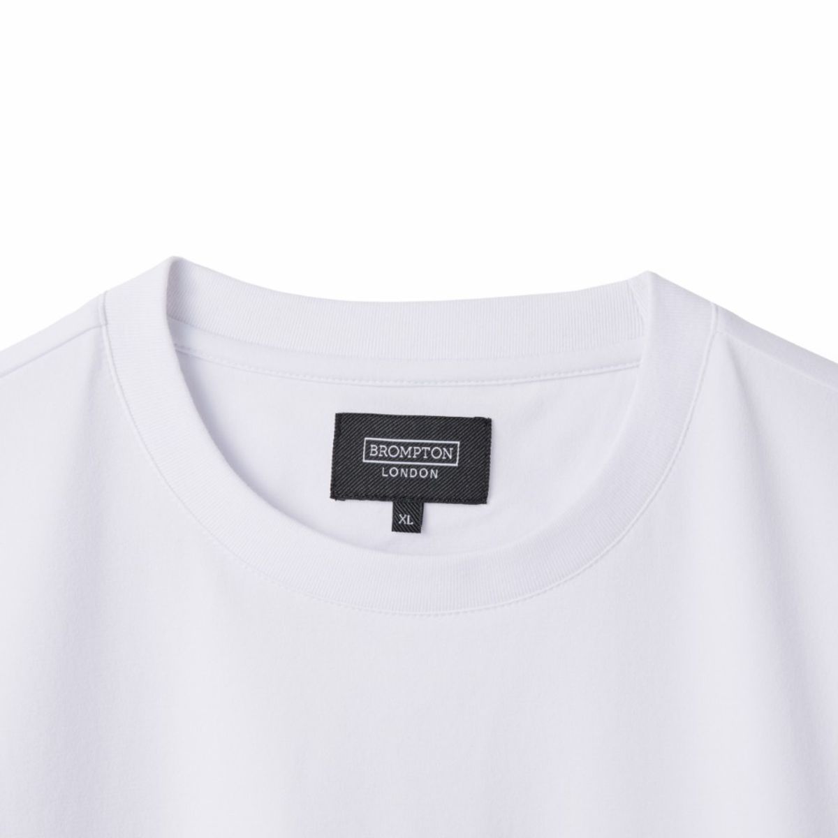 브롬톤 런던(BROMPTON LONDON) ECO HALF SLEEVE T-SHIRT - WHITE - (P242UTS124)