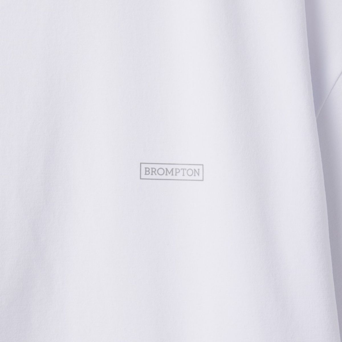 브롬톤 런던(BROMPTON LONDON) ECO HALF SLEEVE T-SHIRT - WHITE - (P242UTS124)